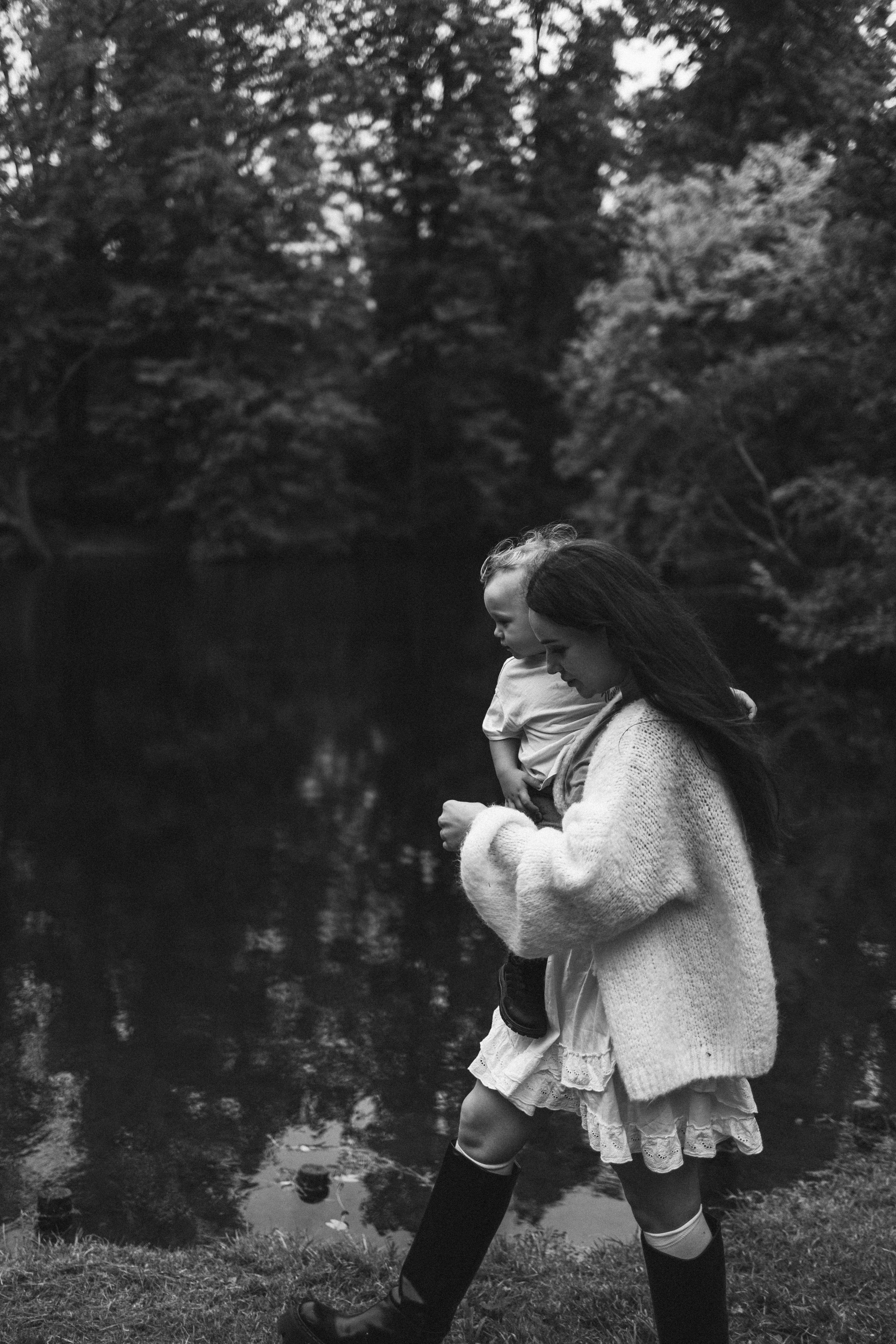 Семейная фотосессия на природе. Фотограф Познань