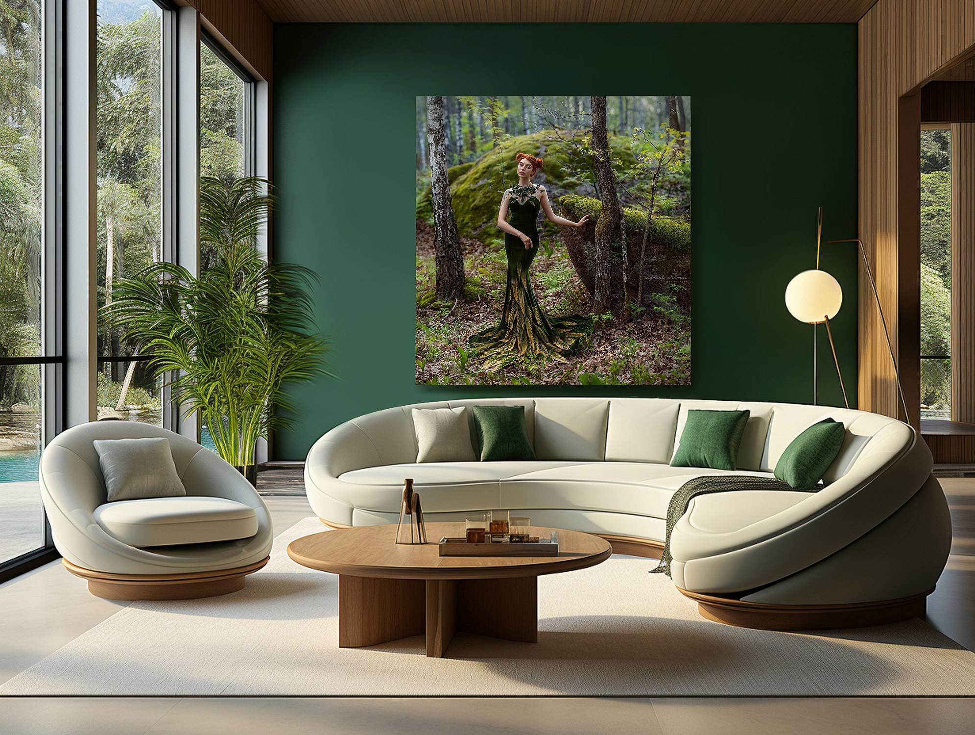 GREEN BIRD. Art photographer in Amsterdam, the Netherlands Irina Dzhul