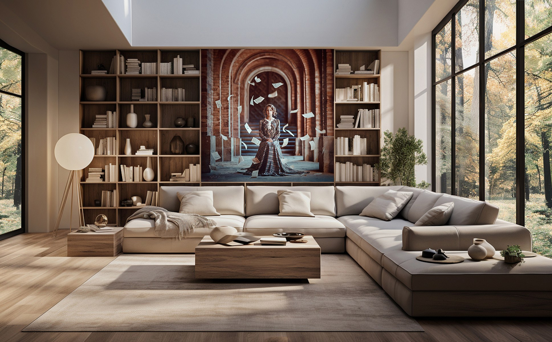 LIBRARY STORY. Art photographer in Amsterdam, the Netherlands Irina Dzhul