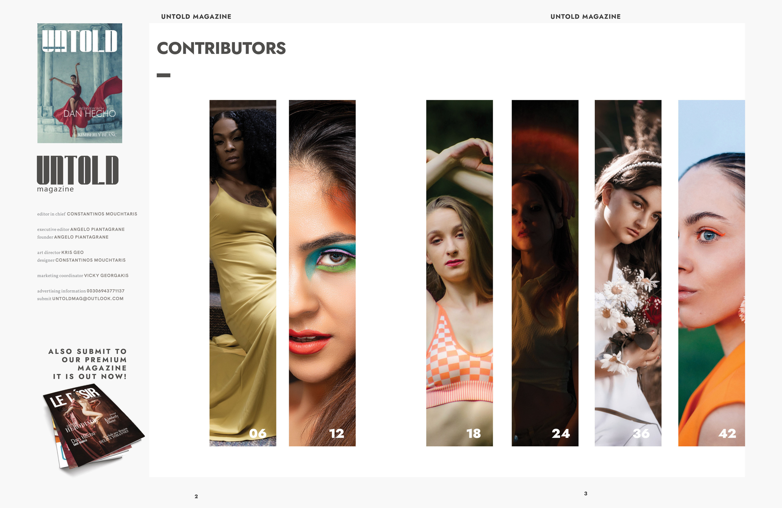 Untold Magazine June-July issue 1608. Профессиональный Фотограф Халемонец Андрей в Кривой Рог Днепр Украина