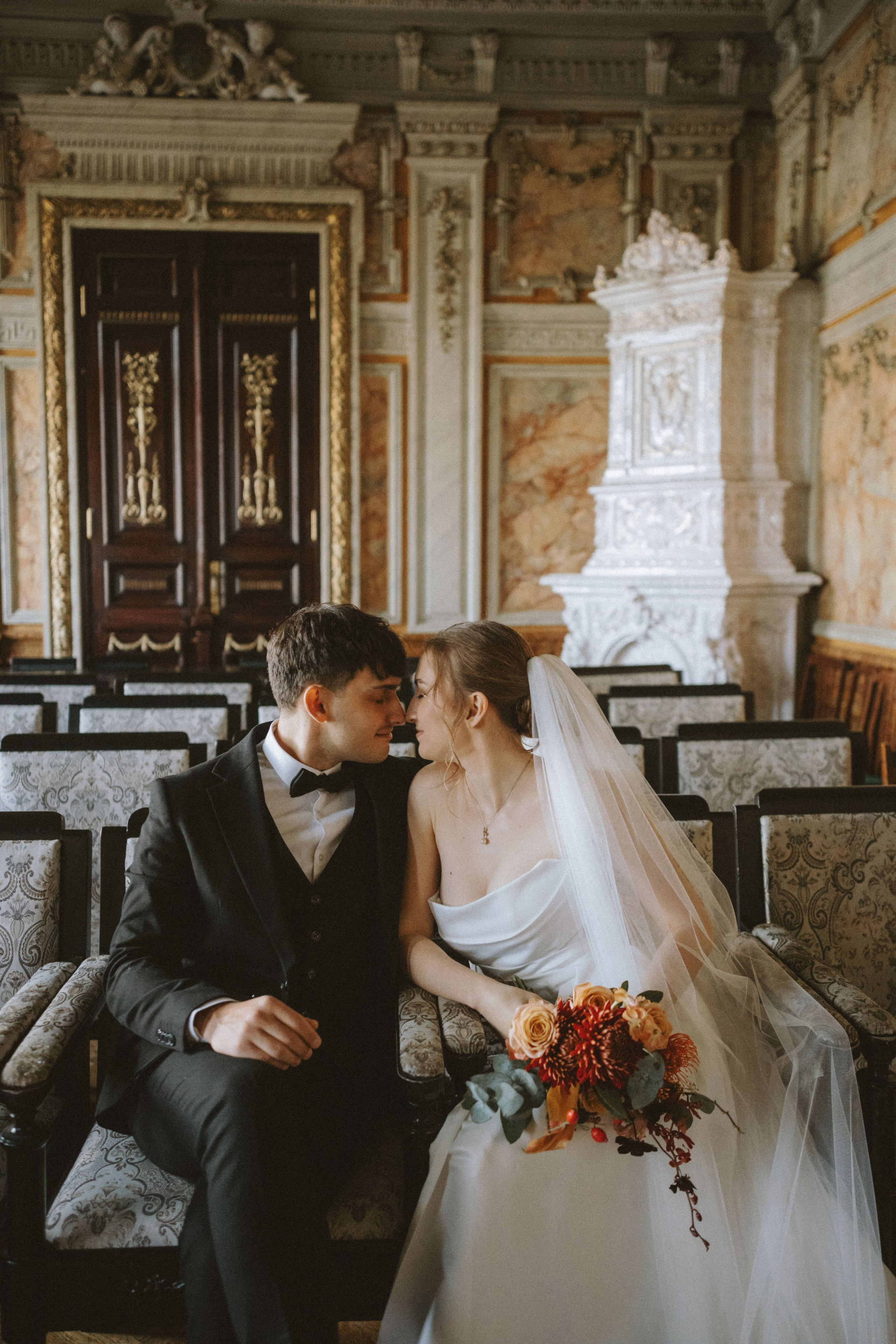 Romantic wedding portrait Slava and Nata"