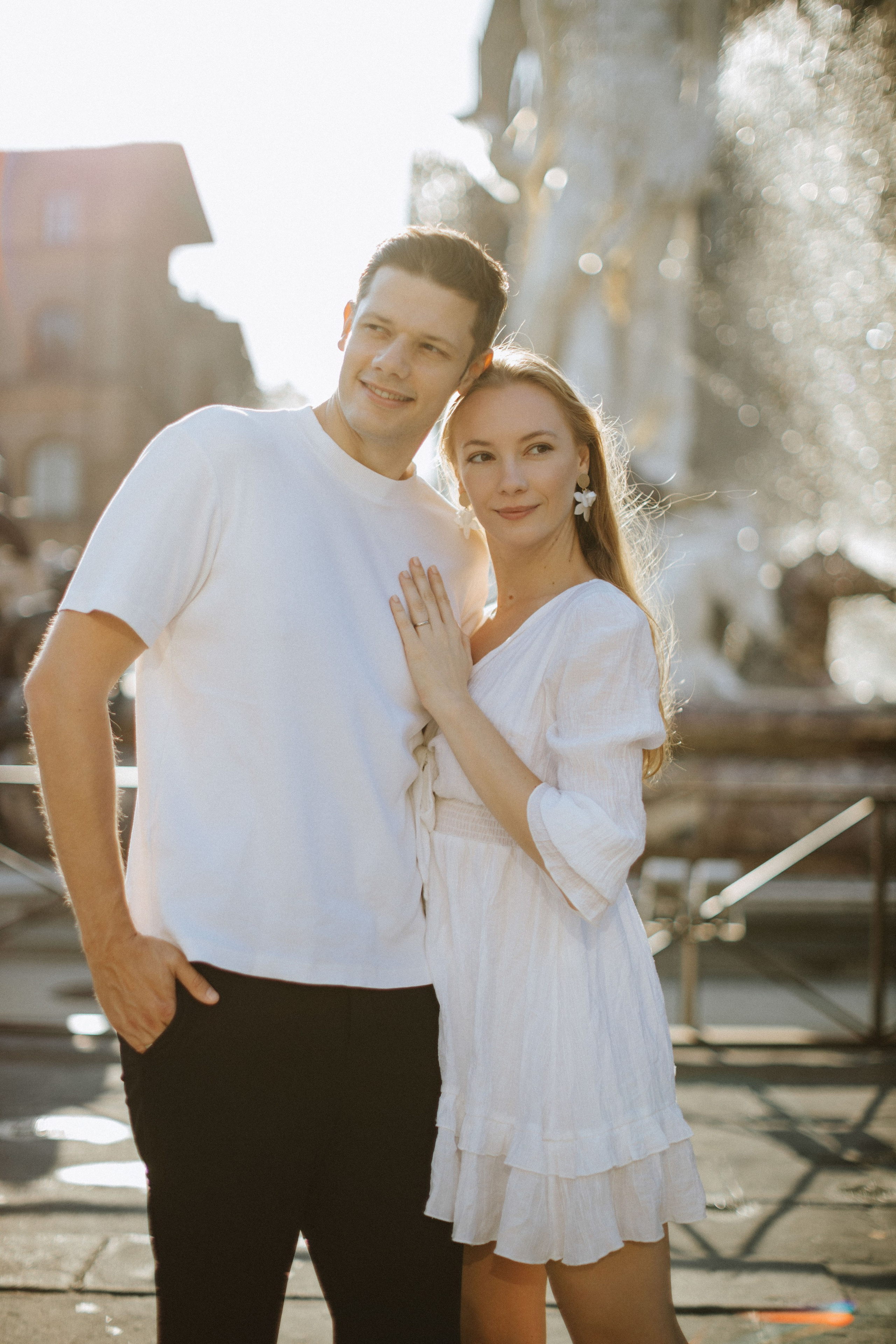 Couple Photoshoot Florence | Romantic Session at Ponte Vecchio & Uffizi. Wedding Photographer in Florence, Pisa & Tuscany | Candid & Elegant Photography in Italy