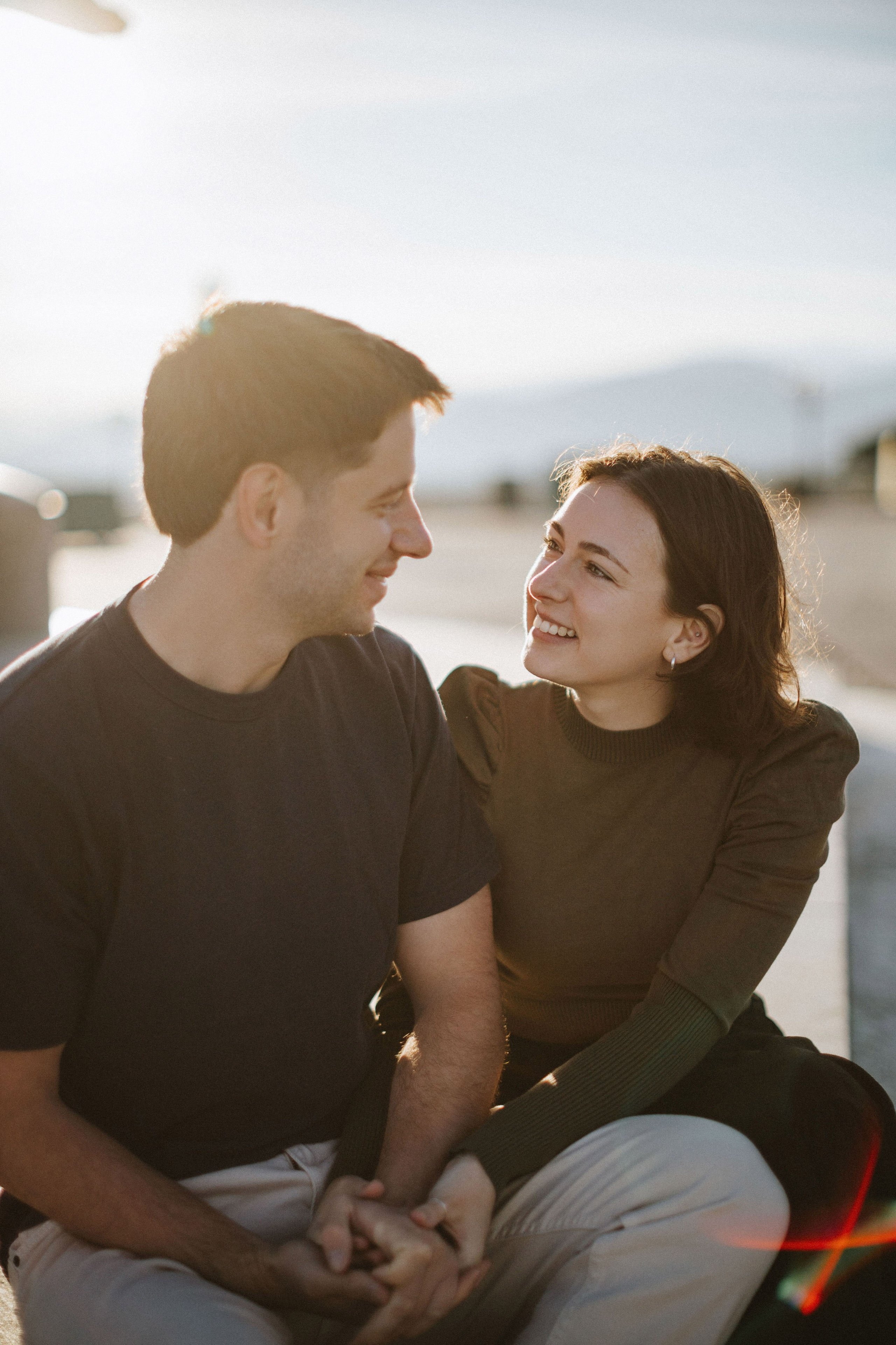 Romantic Sunrise Photoshoot at Piazzale Michelangelo, Florence