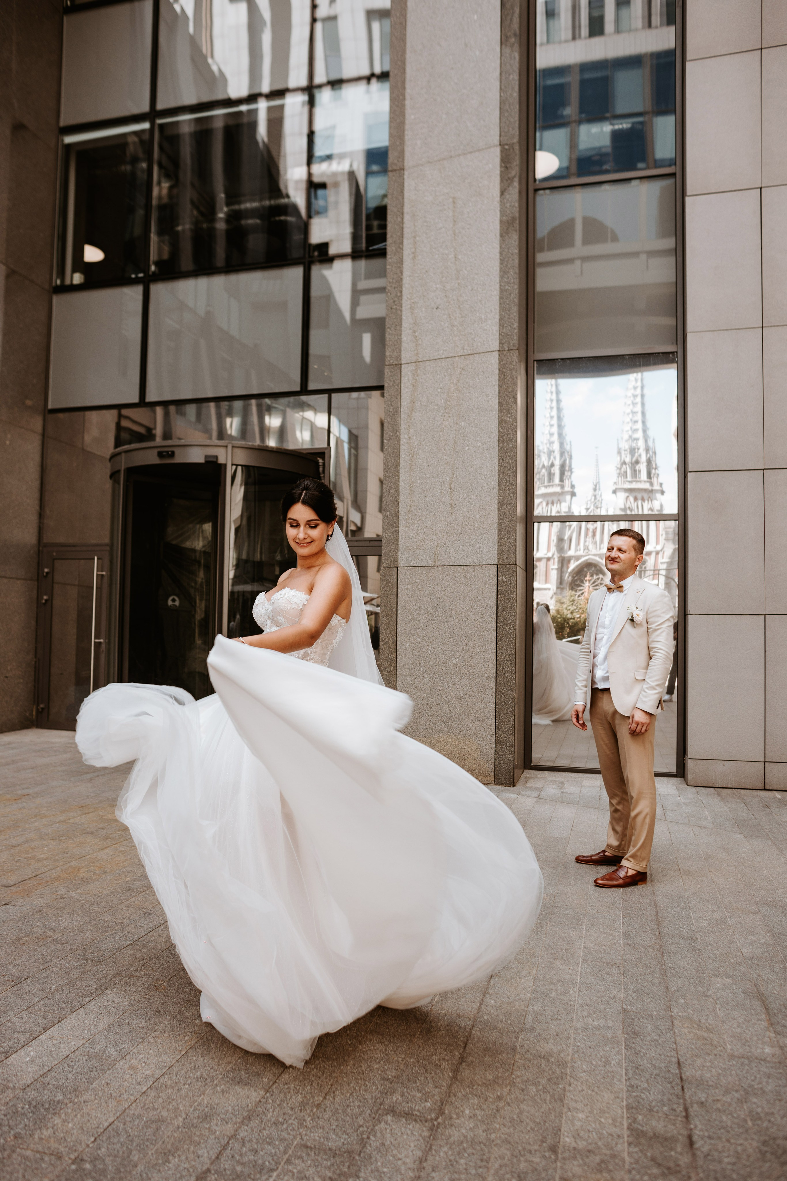 Matrimonio elegante di Olga & Slava — Emozioni autentiche e bellezza senza tempo. Fotografo di matrimoni a Firenze, Pisa e Toscana | Fotografia spontanea ed elegante in Italia