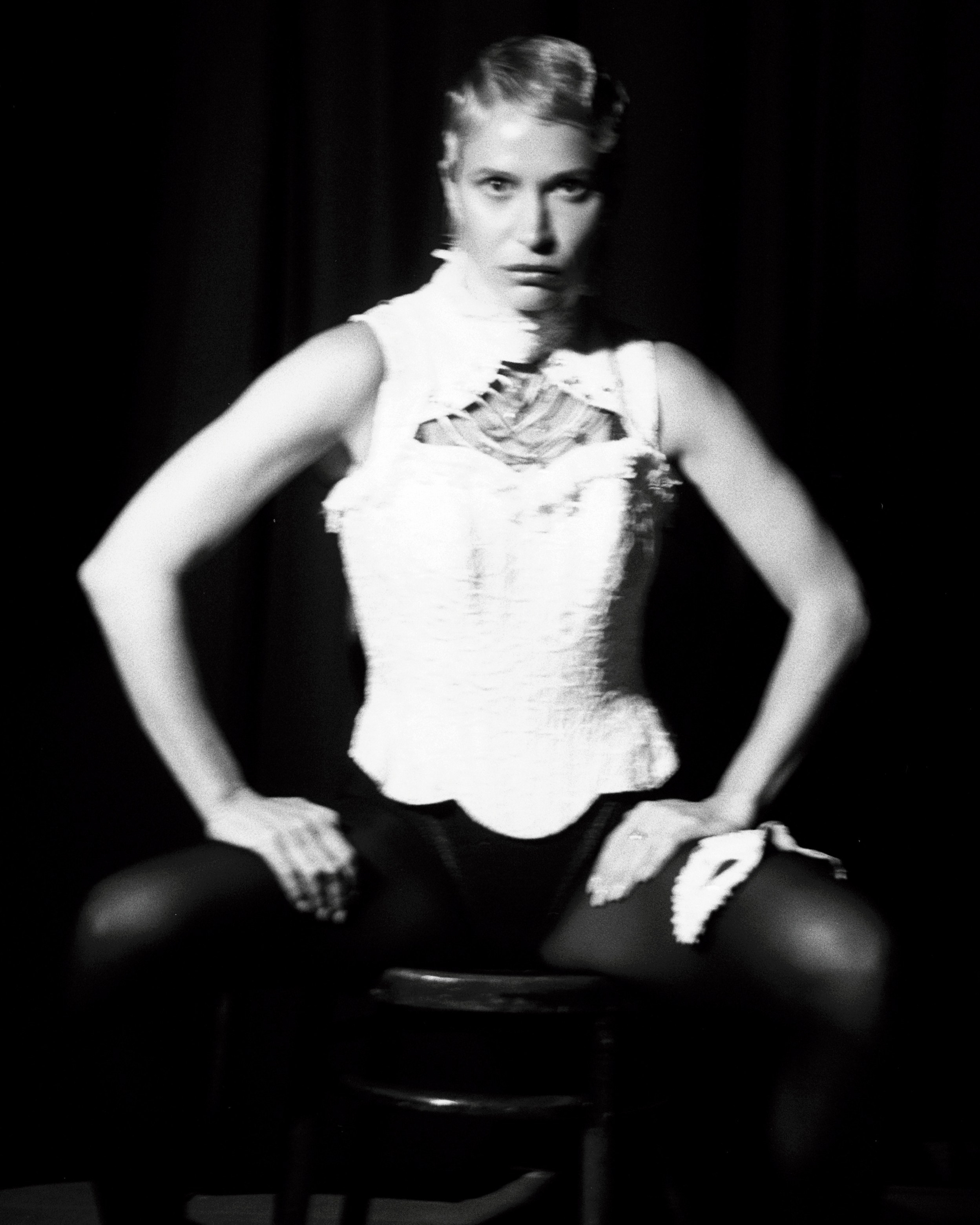 Creative team photoshoot in tallinn, film aestetics