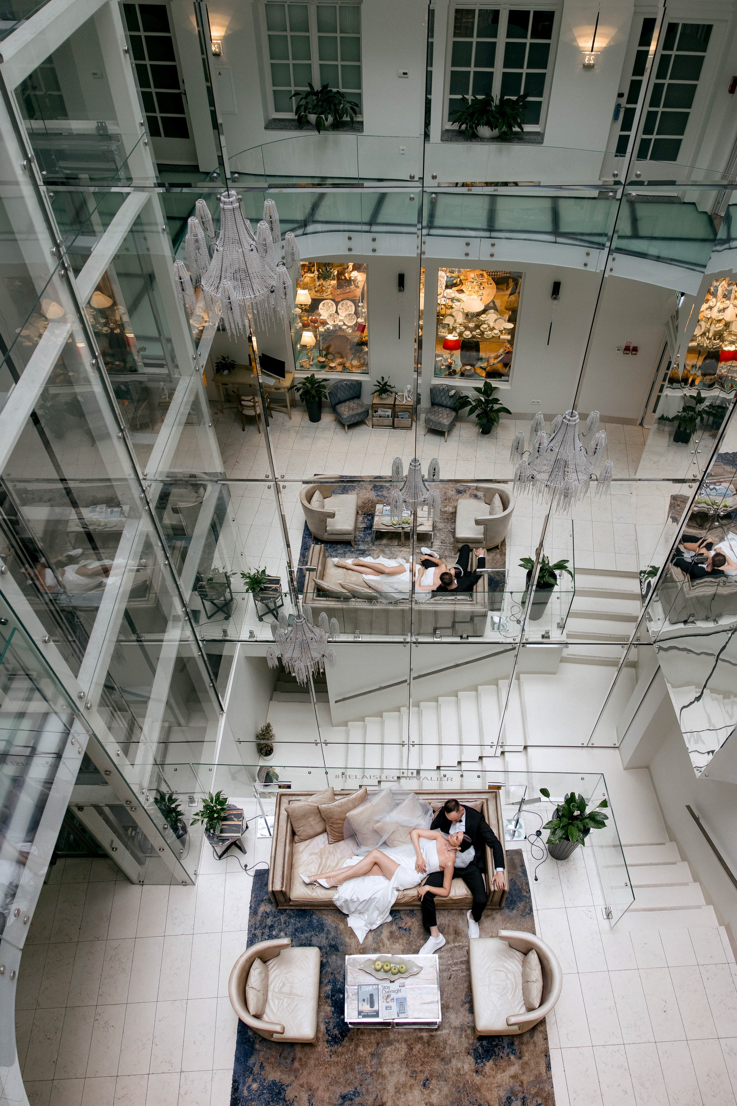 Классическая свадебное фото в Риге