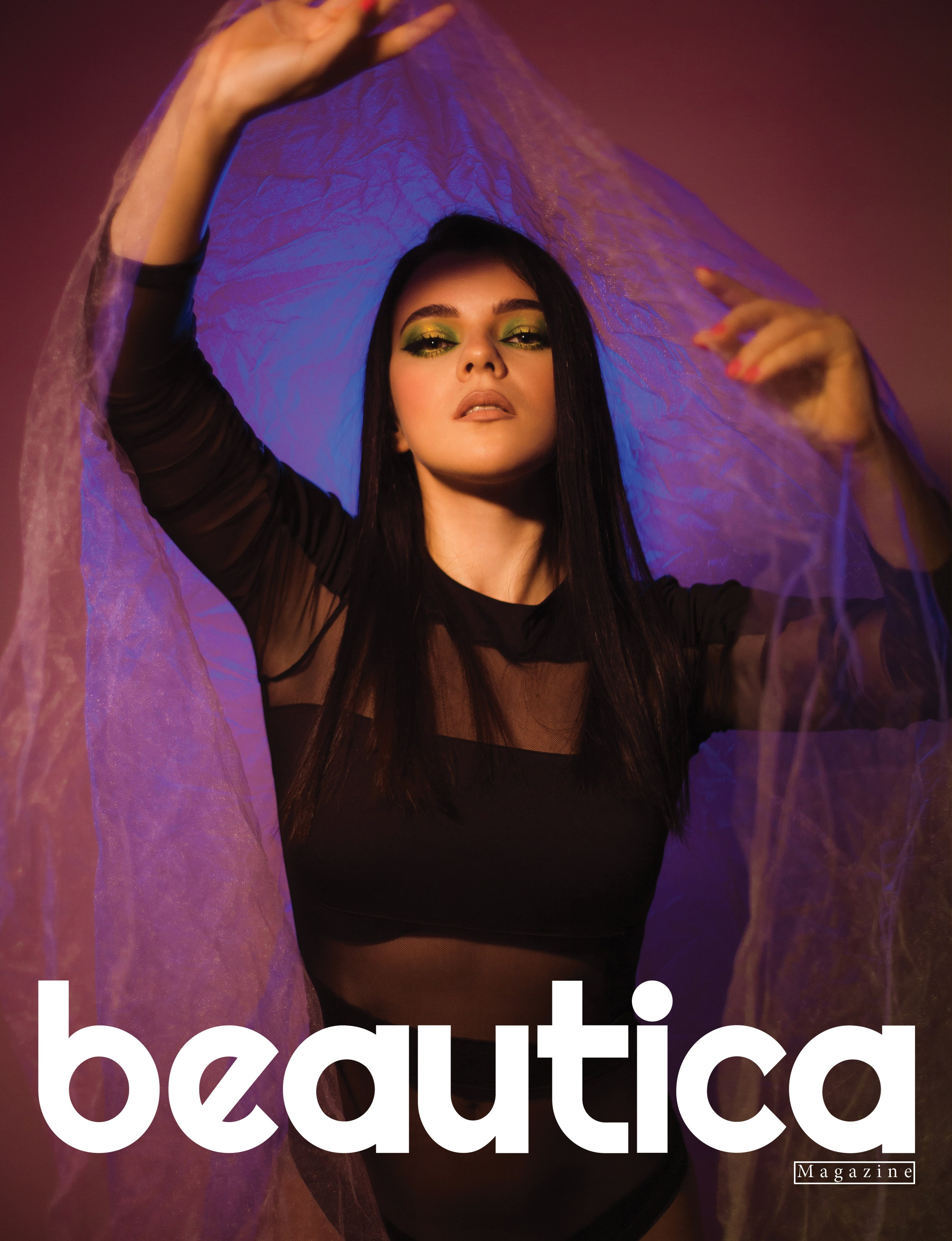 Обкладинка глянцевого журналу Beautica Magazine. Фотограф Ігор Тополенко Арт- фото та весільна фотографія Україна Київ