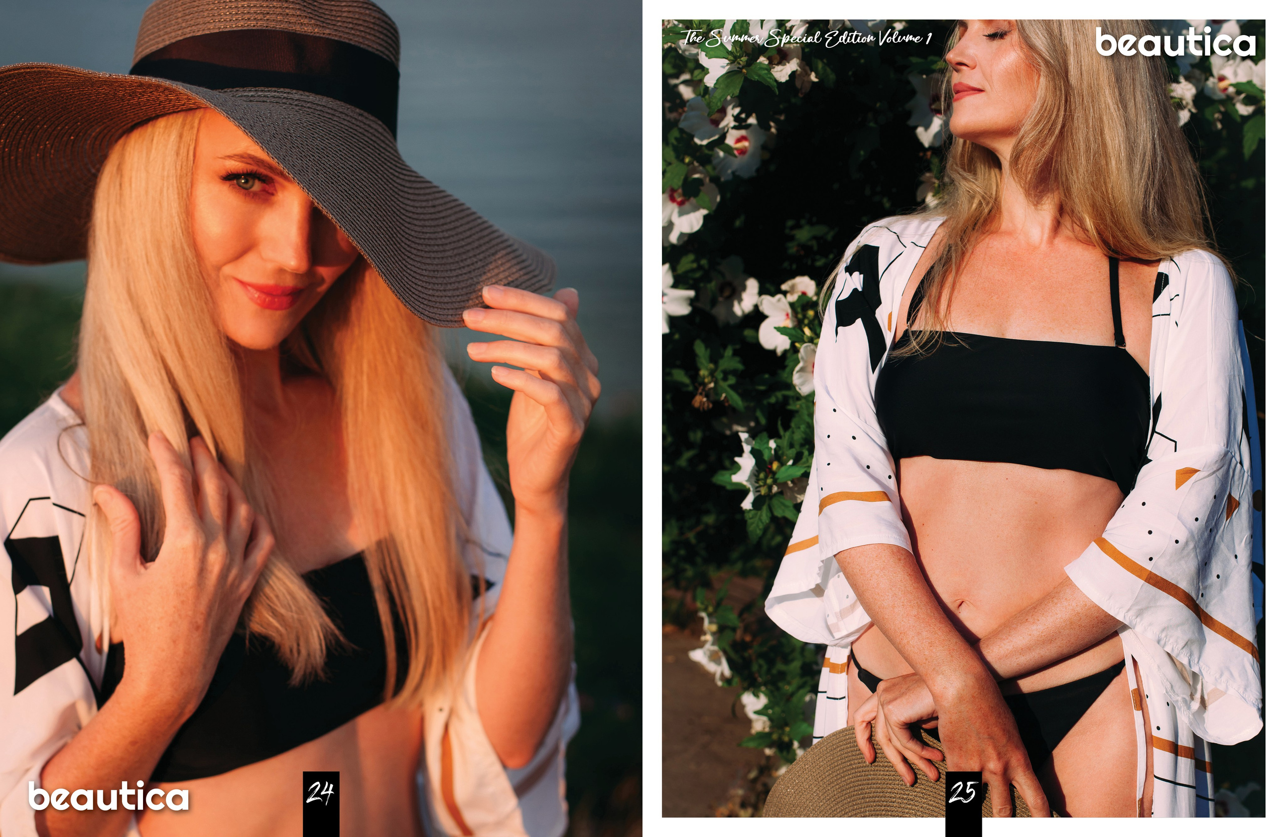 Морська фотосесія Анни Тополенко у журналі Beautica Magazine. Фотограф Ігор Тополенко Арт- фото та весільна фотографія Україна Київ