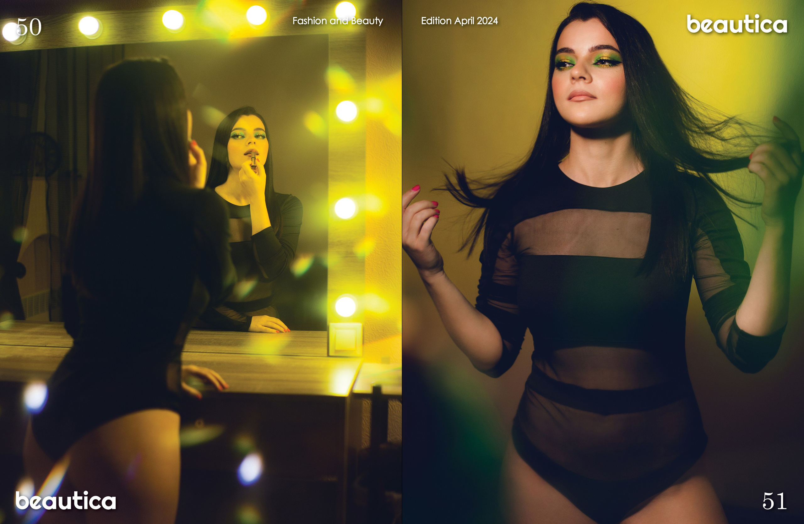 Обкладинка глянцевого журналу Beautica Magazine. Фотограф Ігор Тополенко Арт- фото та весільна фотографія Україна Київ