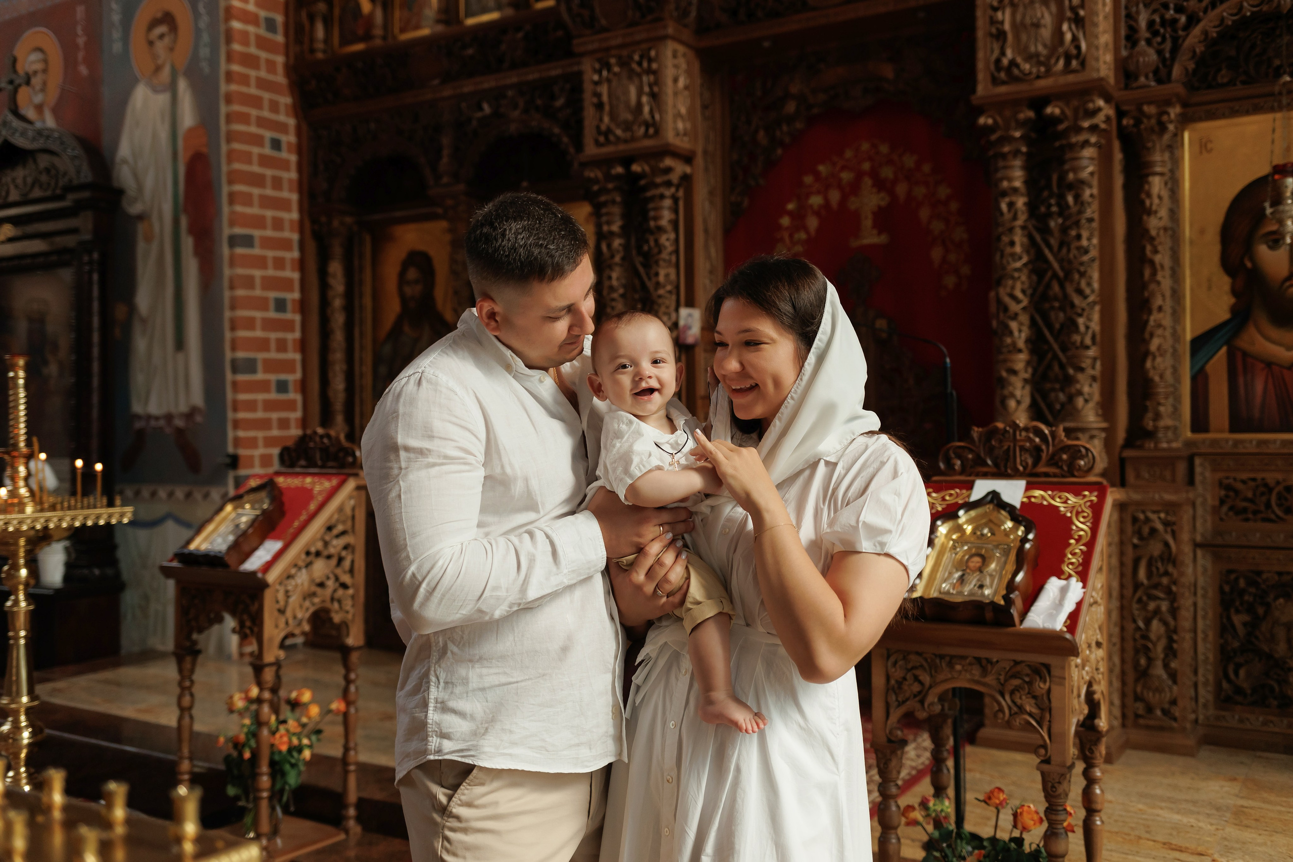 Хрещення. Сімейний фотограф Вроцлав - Анна Цуканова