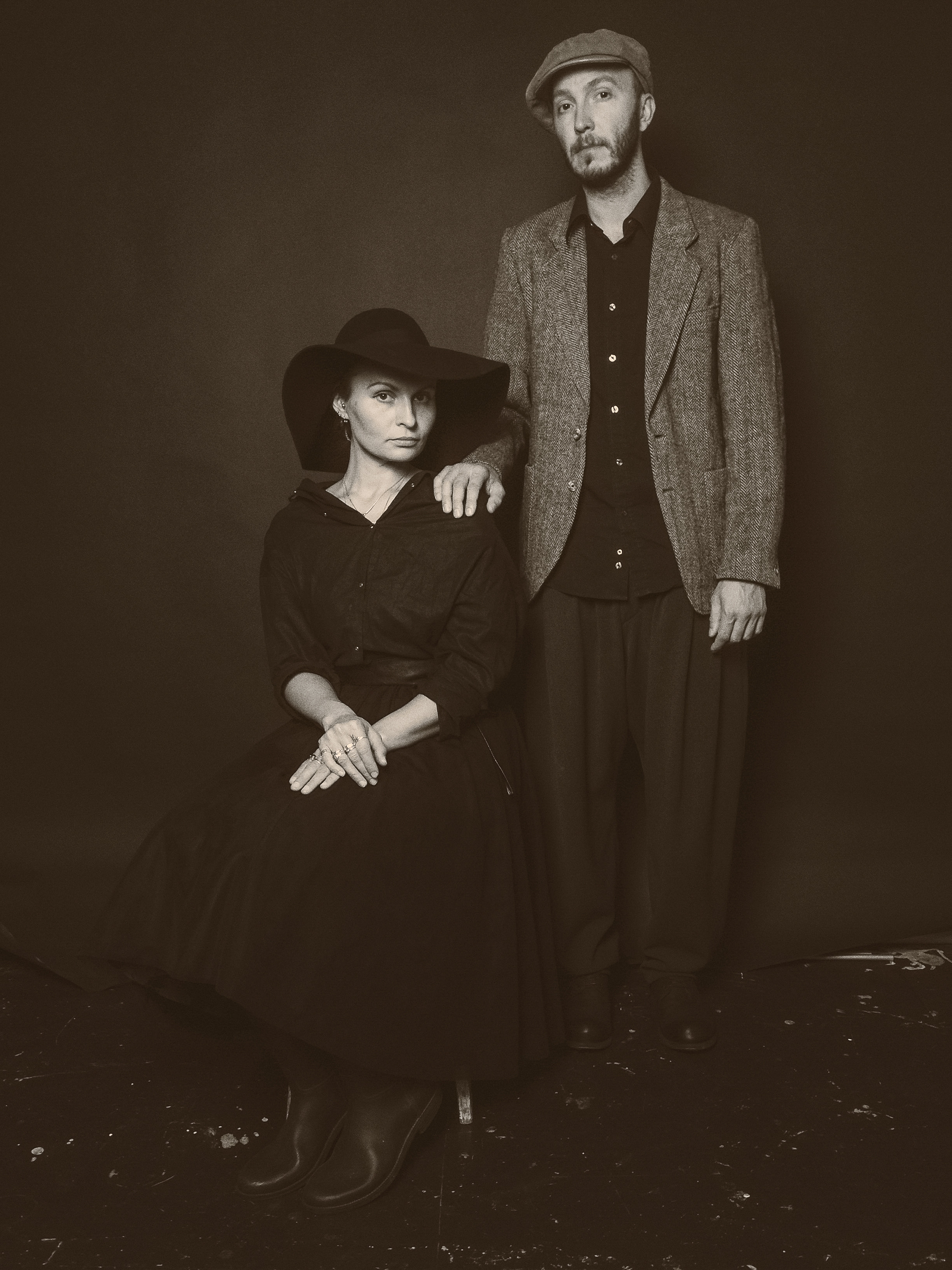 The Portrait with a Lover. Maria Węsławska-Gribina