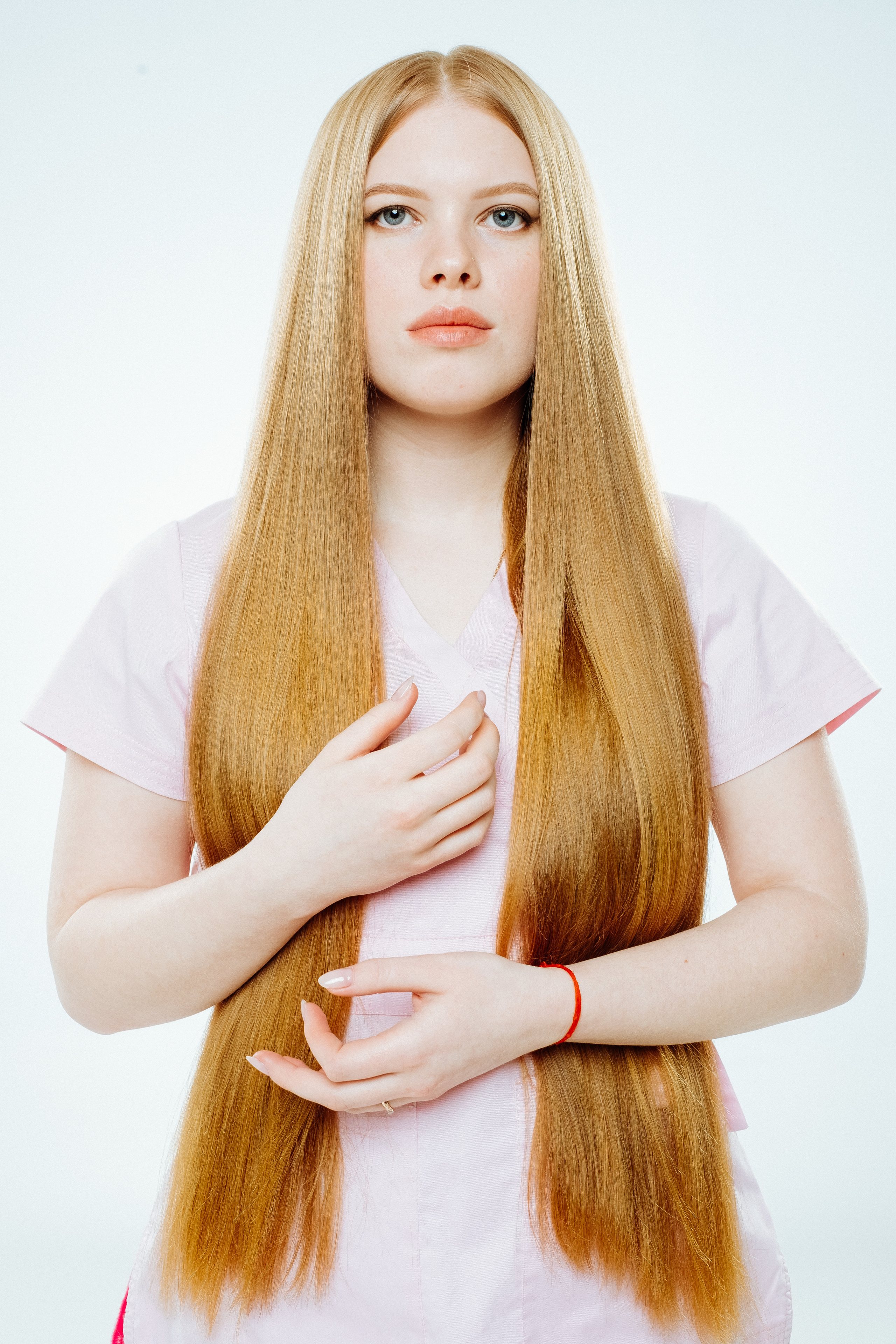 Portraits of medical workers for the project Leukemia Foundation. Maria Węsławska-Gribina