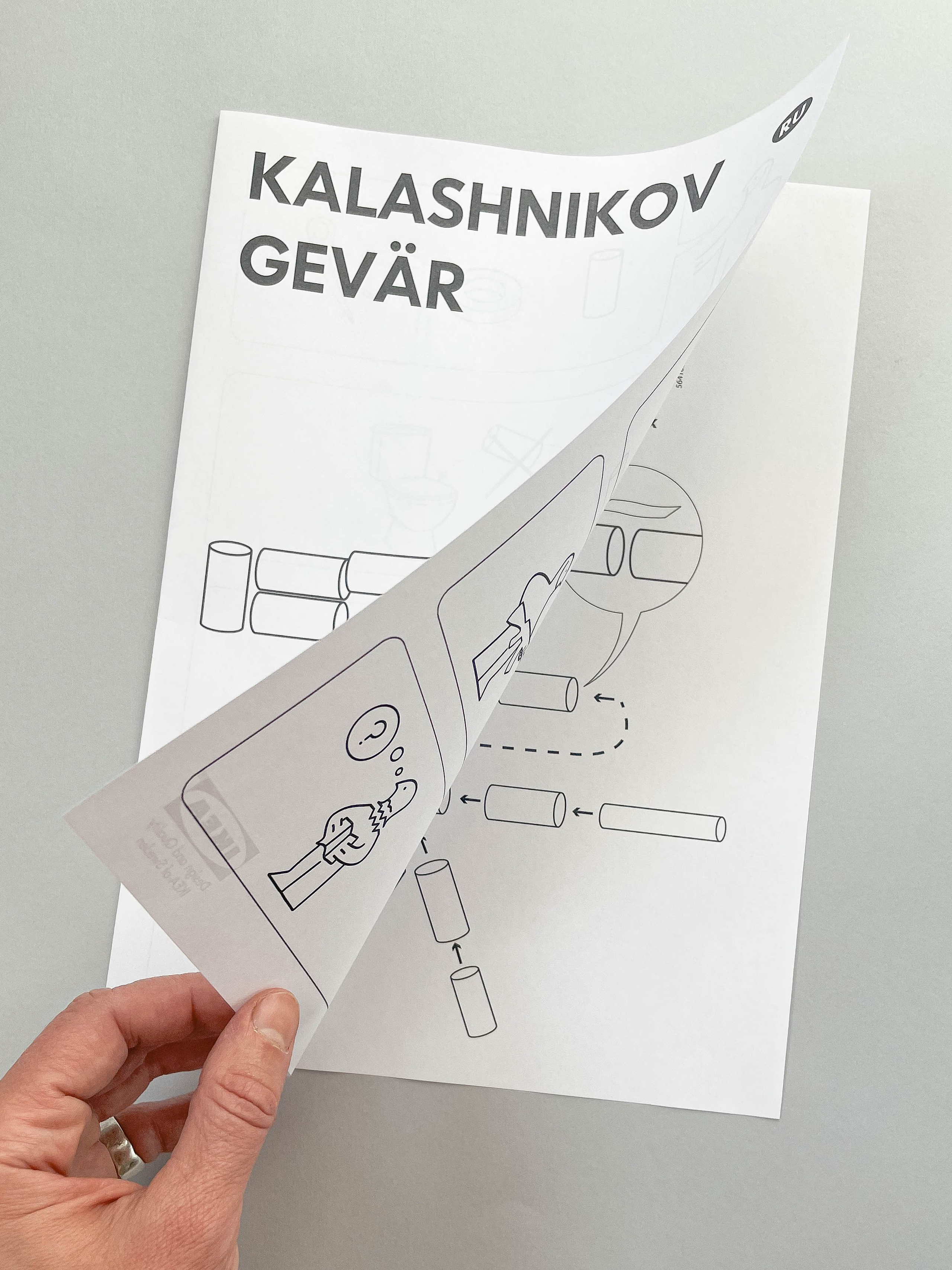 Kalashnikov IKEA. Maria Węsławska-Gribina