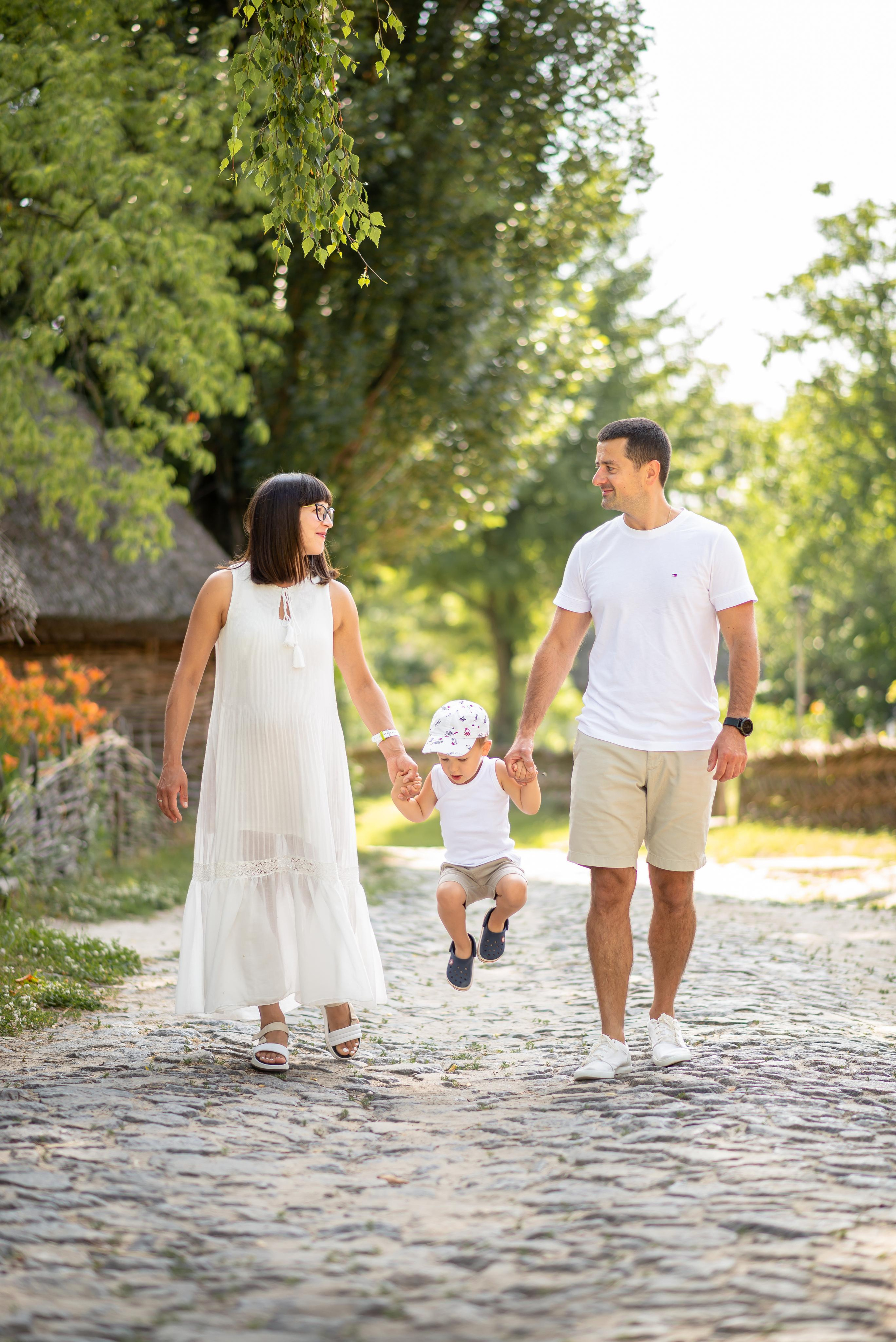 Позування для сімейної зйомки