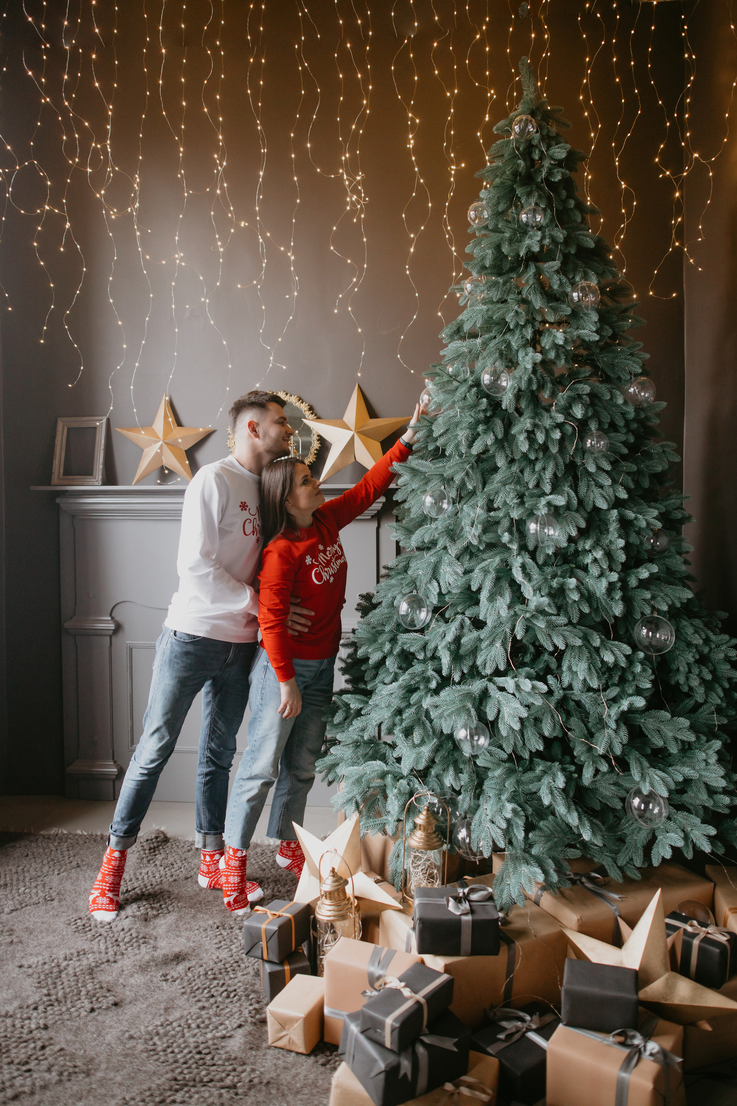Новорічна фотосесія - Роман і Марія. Весільний фотограф у Львові Мирон Роксоляна