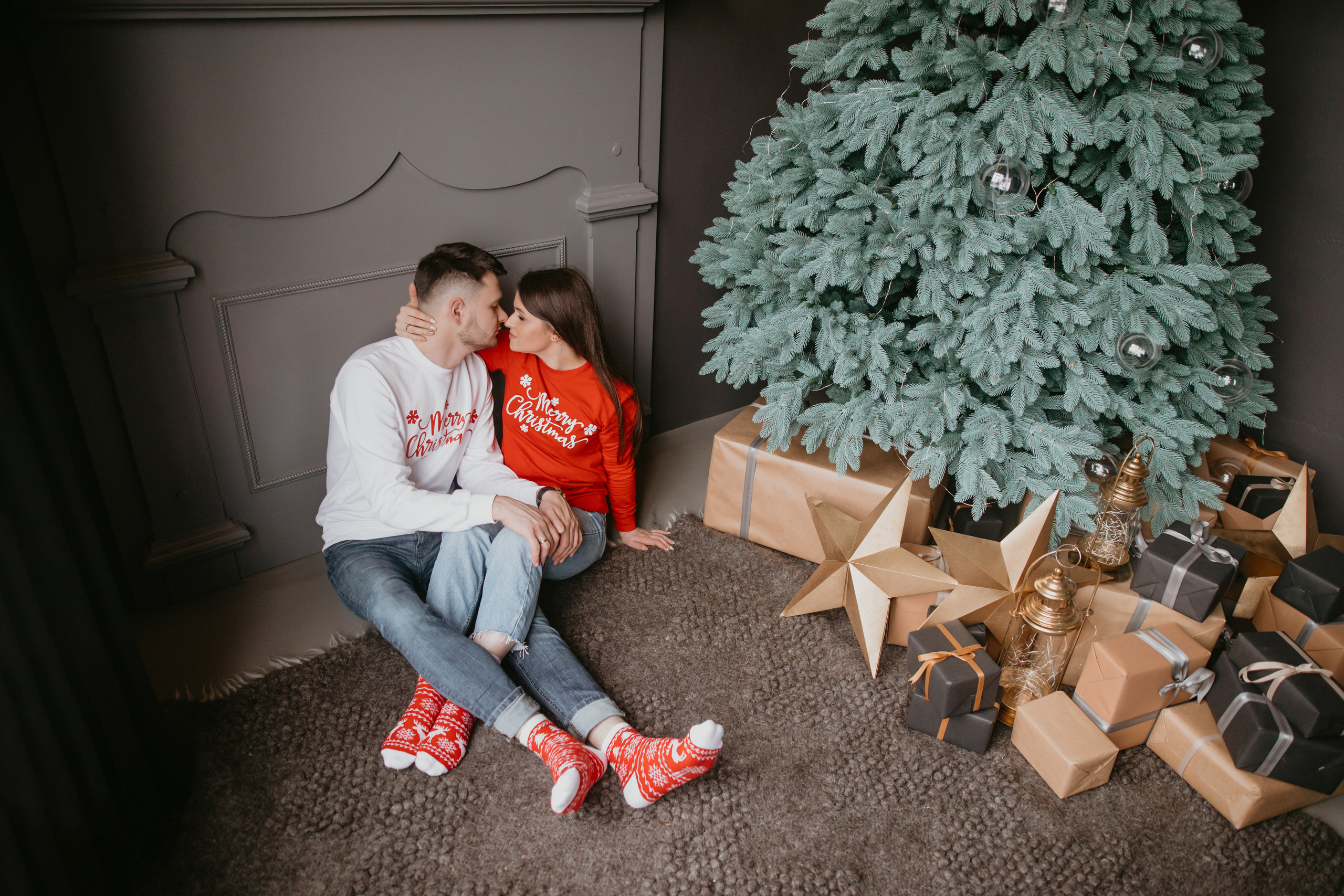 Новорічна фотосесія - Роман і Марія. Весільний фотограф у Львові Мирон Роксоляна