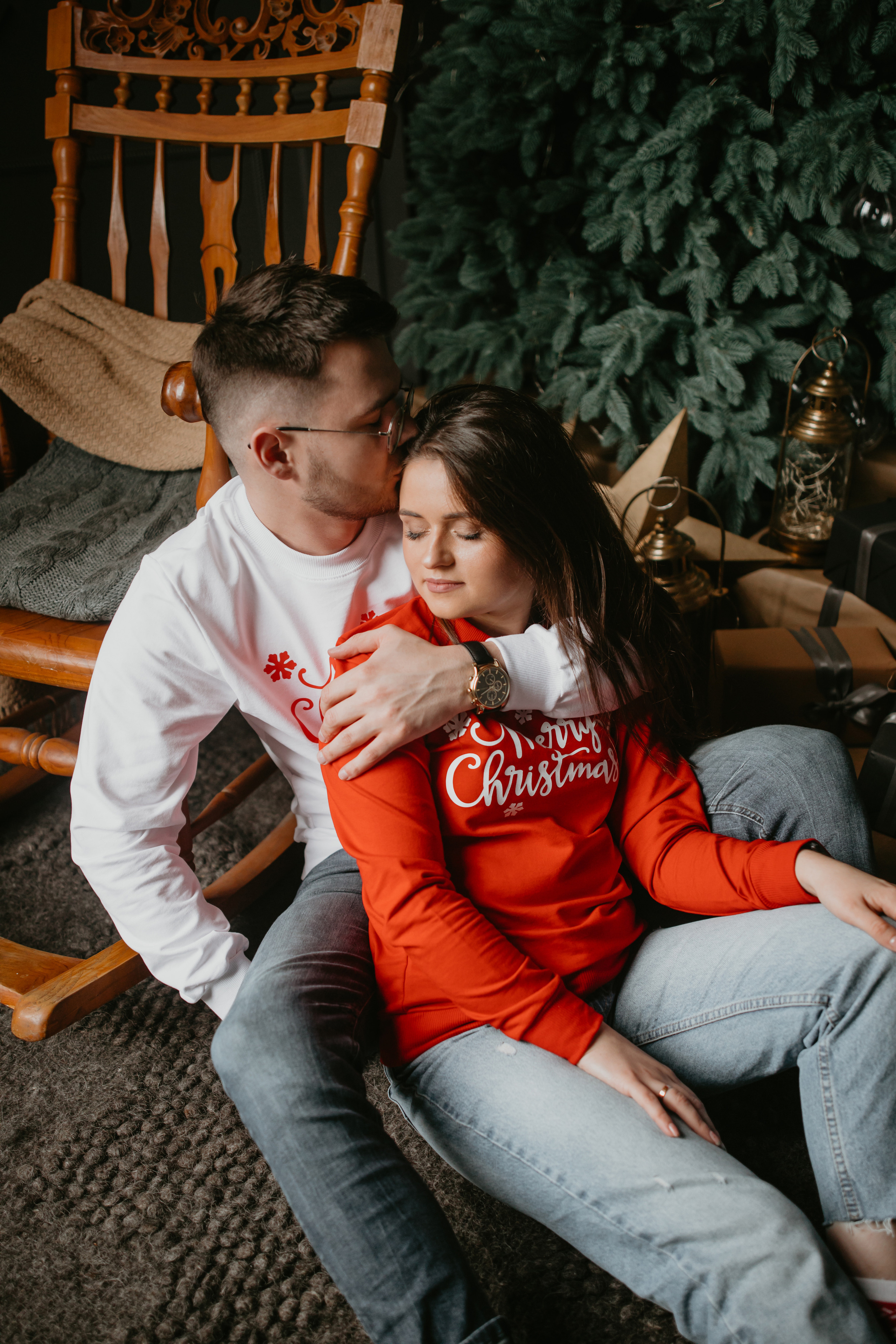 Новорічна фотосесія - Роман і Марія. Весільний фотограф у Львові Мирон Роксоляна