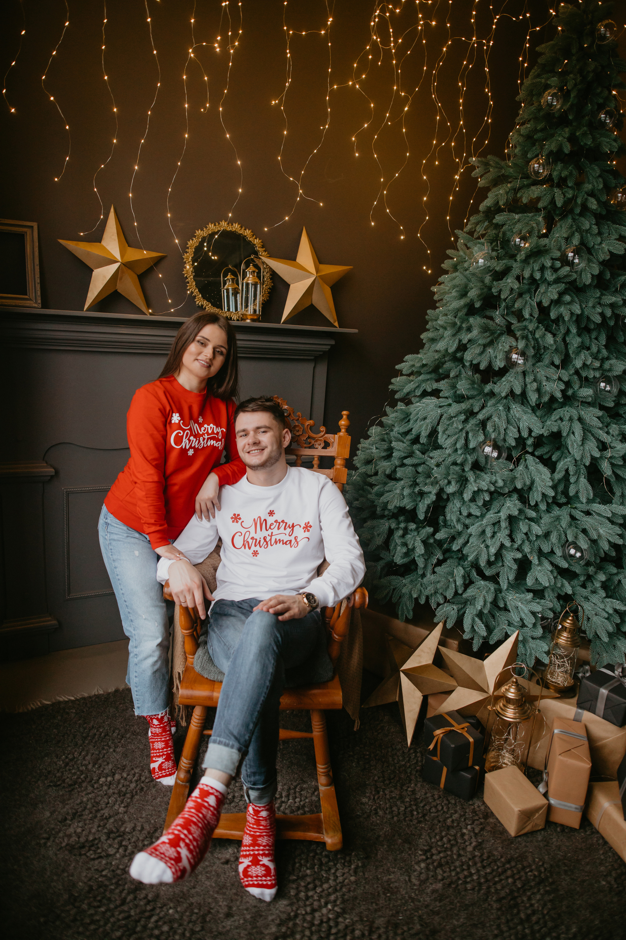 Новорічна фотосесія - Роман і Марія. Весільний фотограф у Львові Мирон Роксоляна