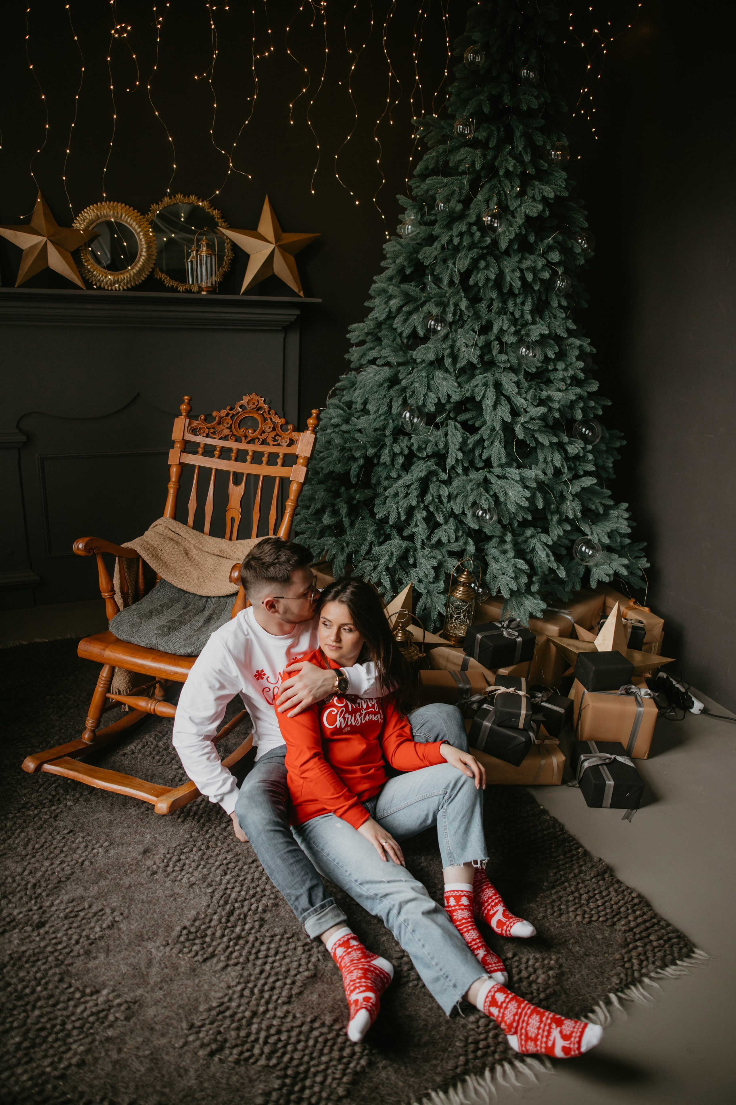 Новорічна фотосесія - Роман і Марія. Весільний фотограф у Львові Мирон Роксоляна