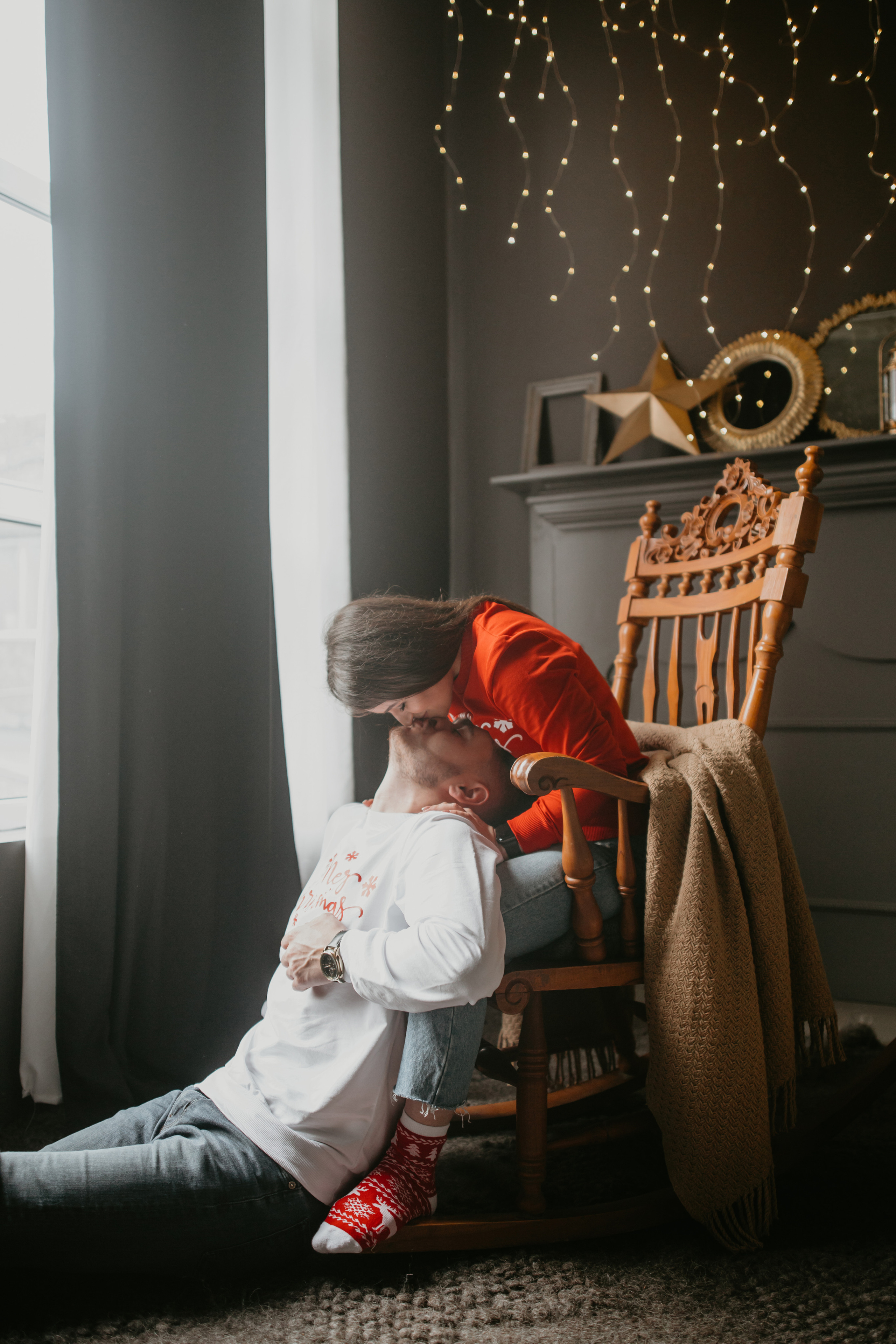 Новорічна фотосесія - Роман і Марія. Весільний фотограф у Львові Мирон Роксоляна