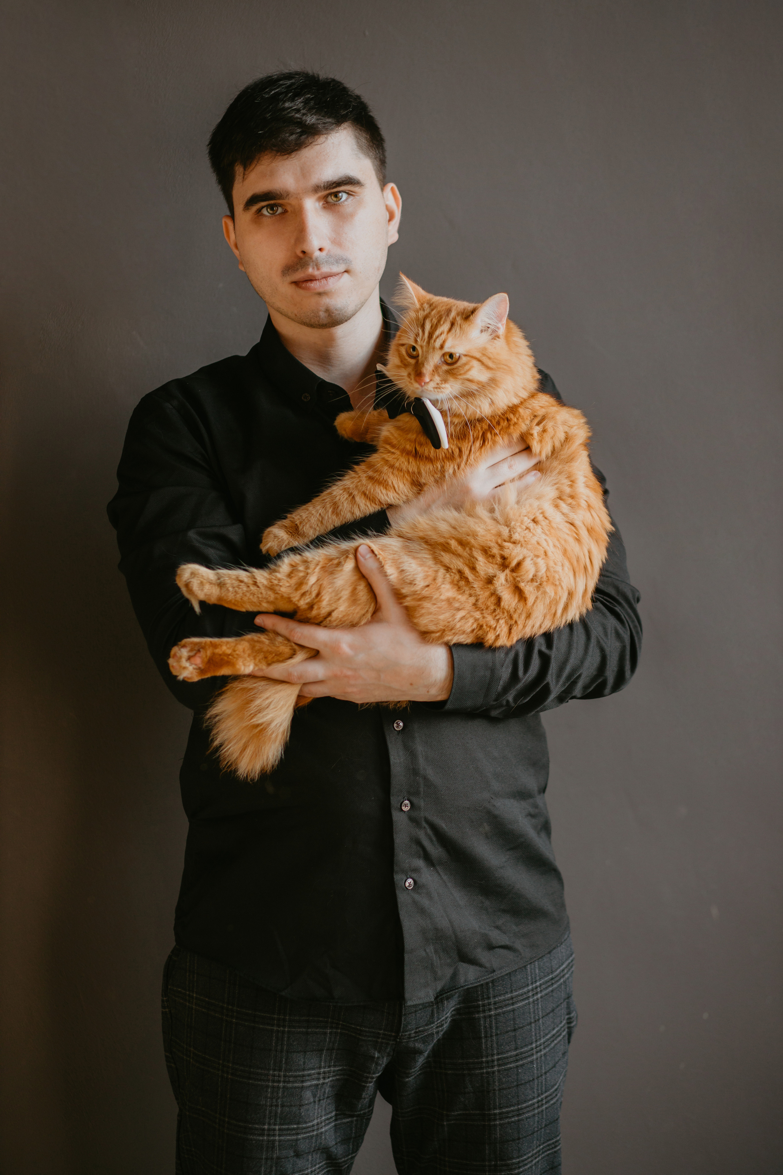 Новорічна зйомка Юлія, Андрій та Пиріжок. Весільний фотограф у Львові Мирон Роксоляна