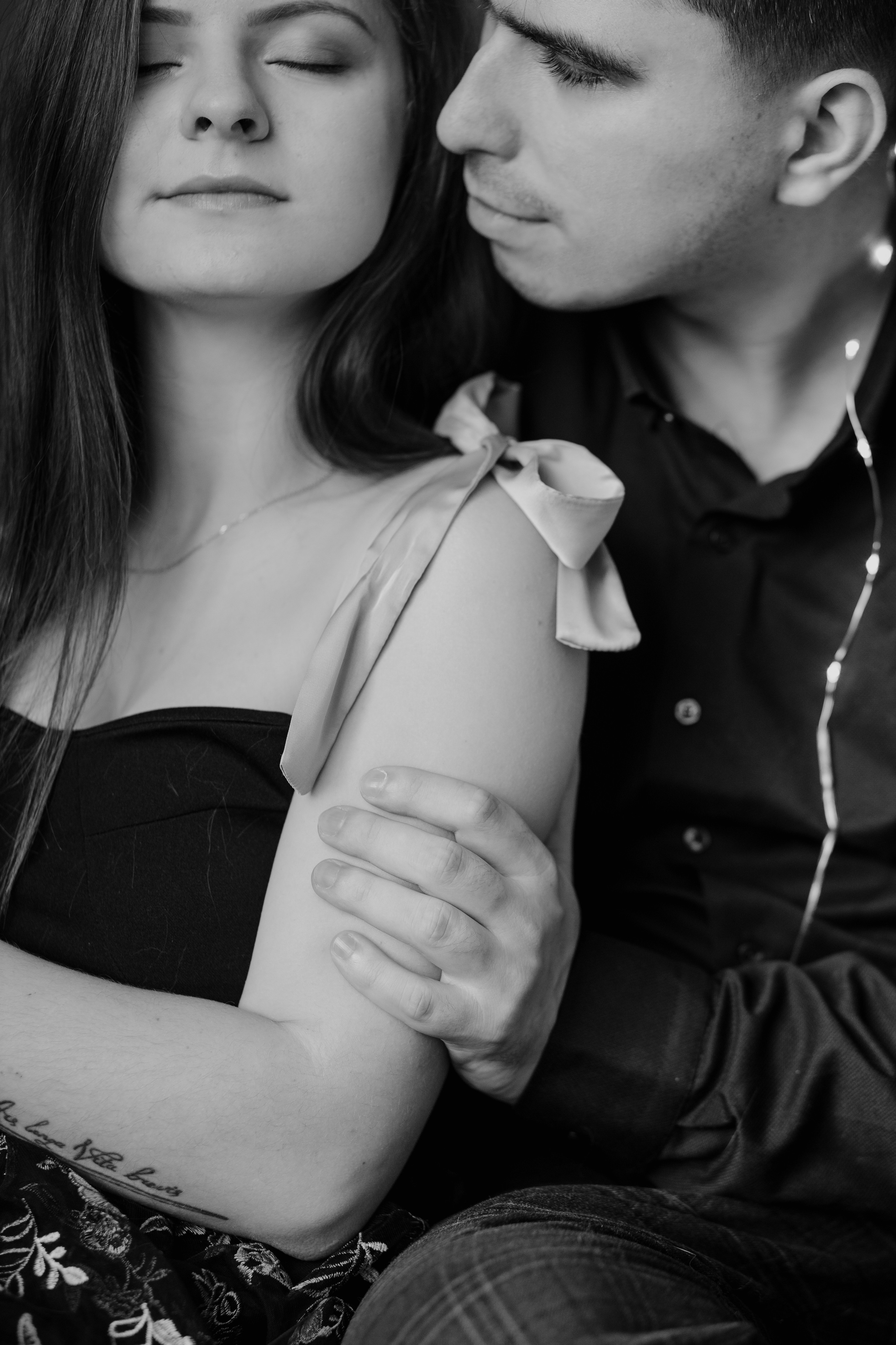 Новорічна зйомка Юлія, Андрій та Пиріжок. Весільний фотограф у Львові Мирон Роксоляна