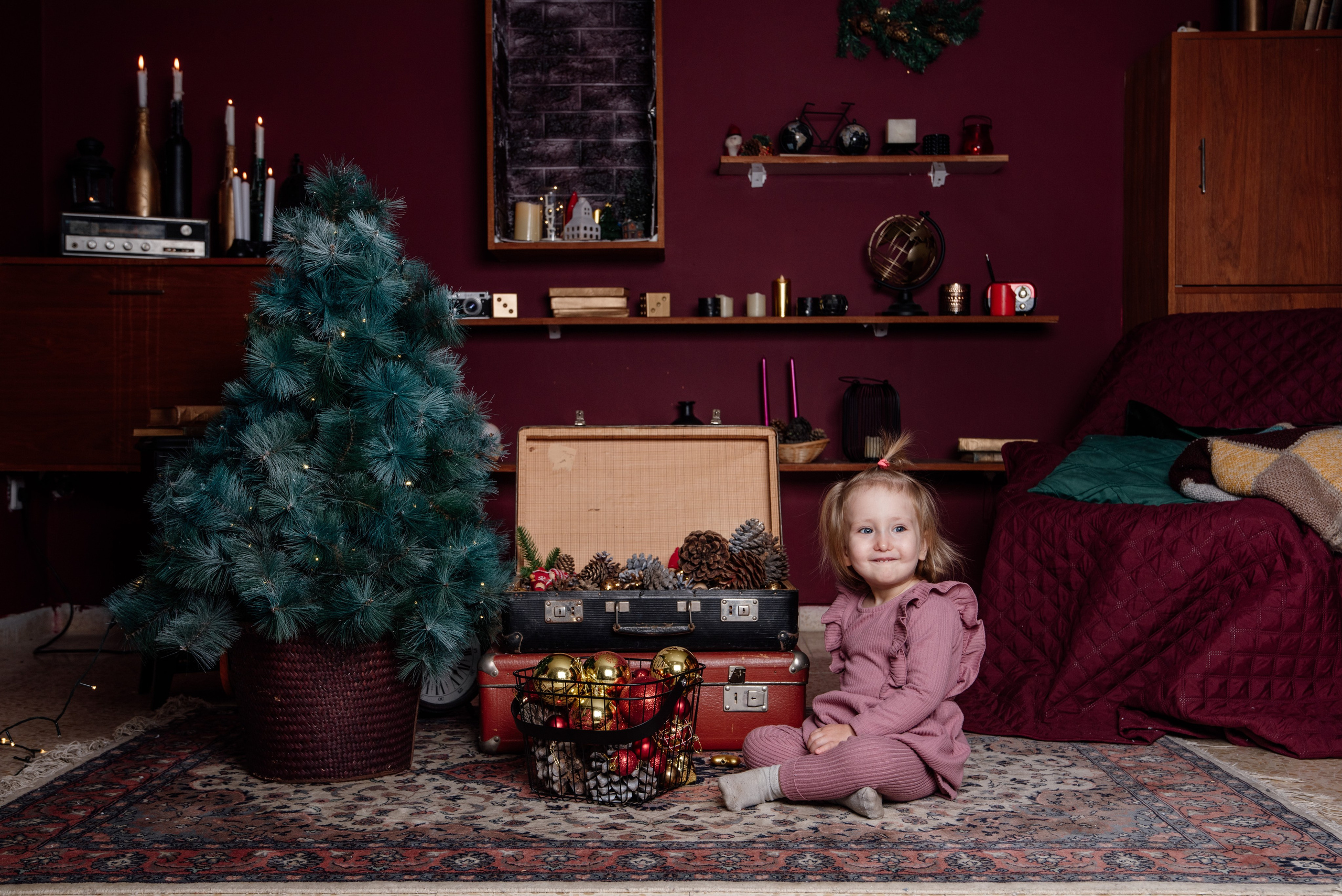 New year photoshoot. Photographer in Israel Luba Ternavskaya