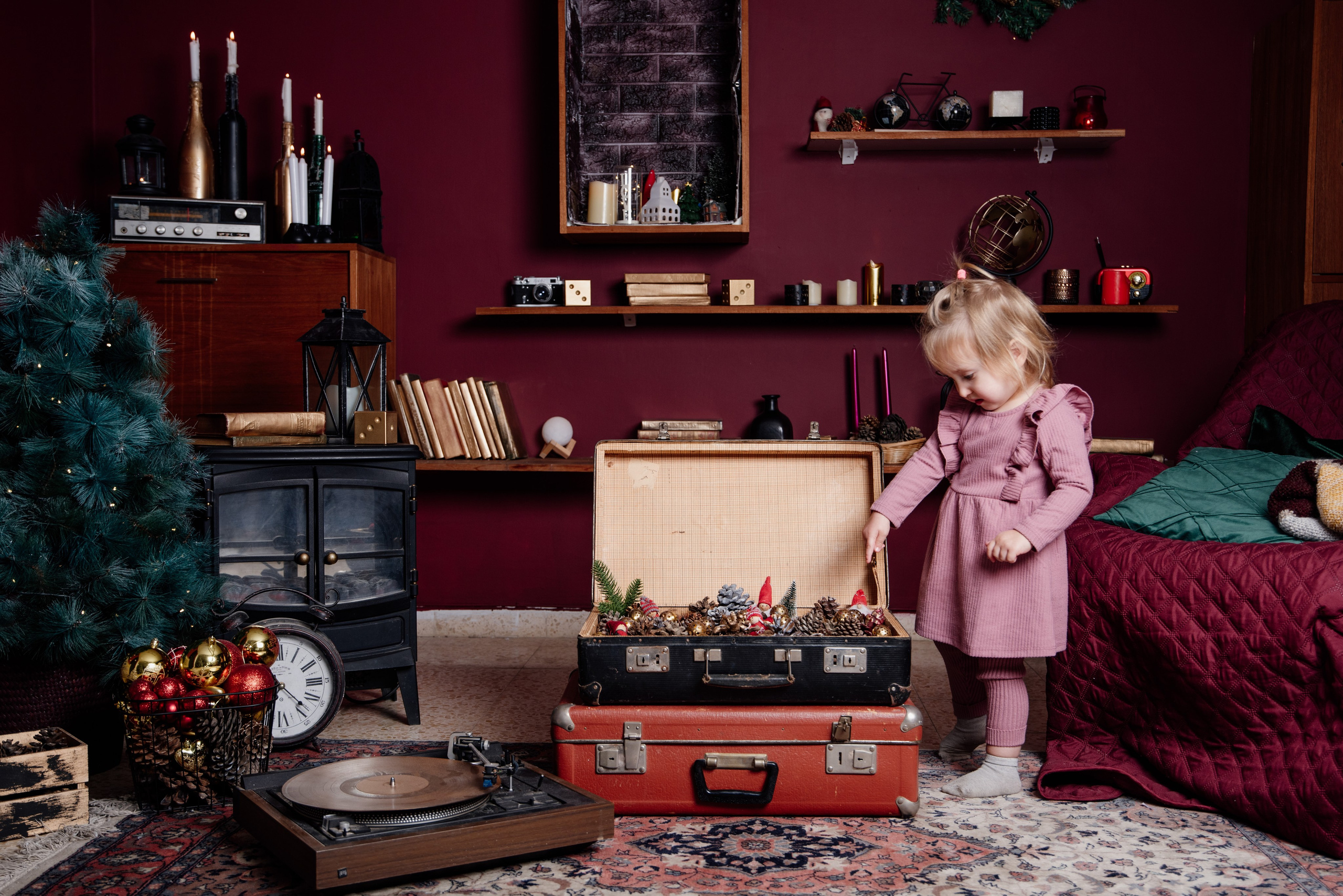 New year photoshoot. Photographer in Israel Luba Ternavskaya