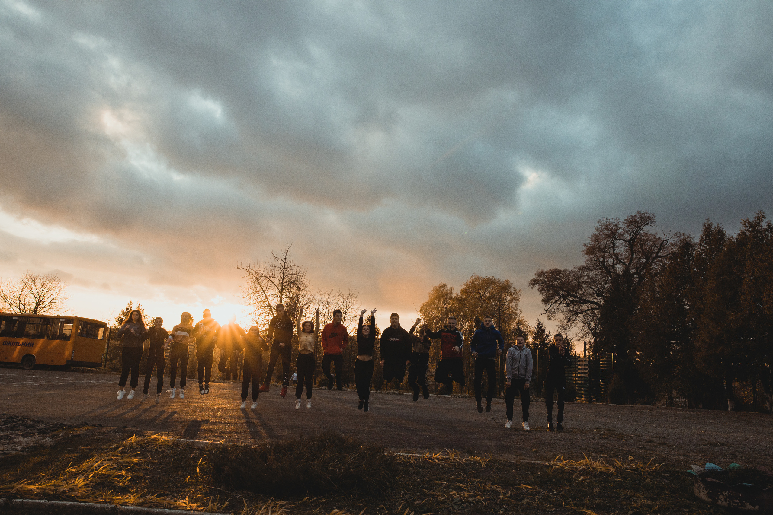 Осіння випусна фотосесія. Випускні альбоми Тернопіль
