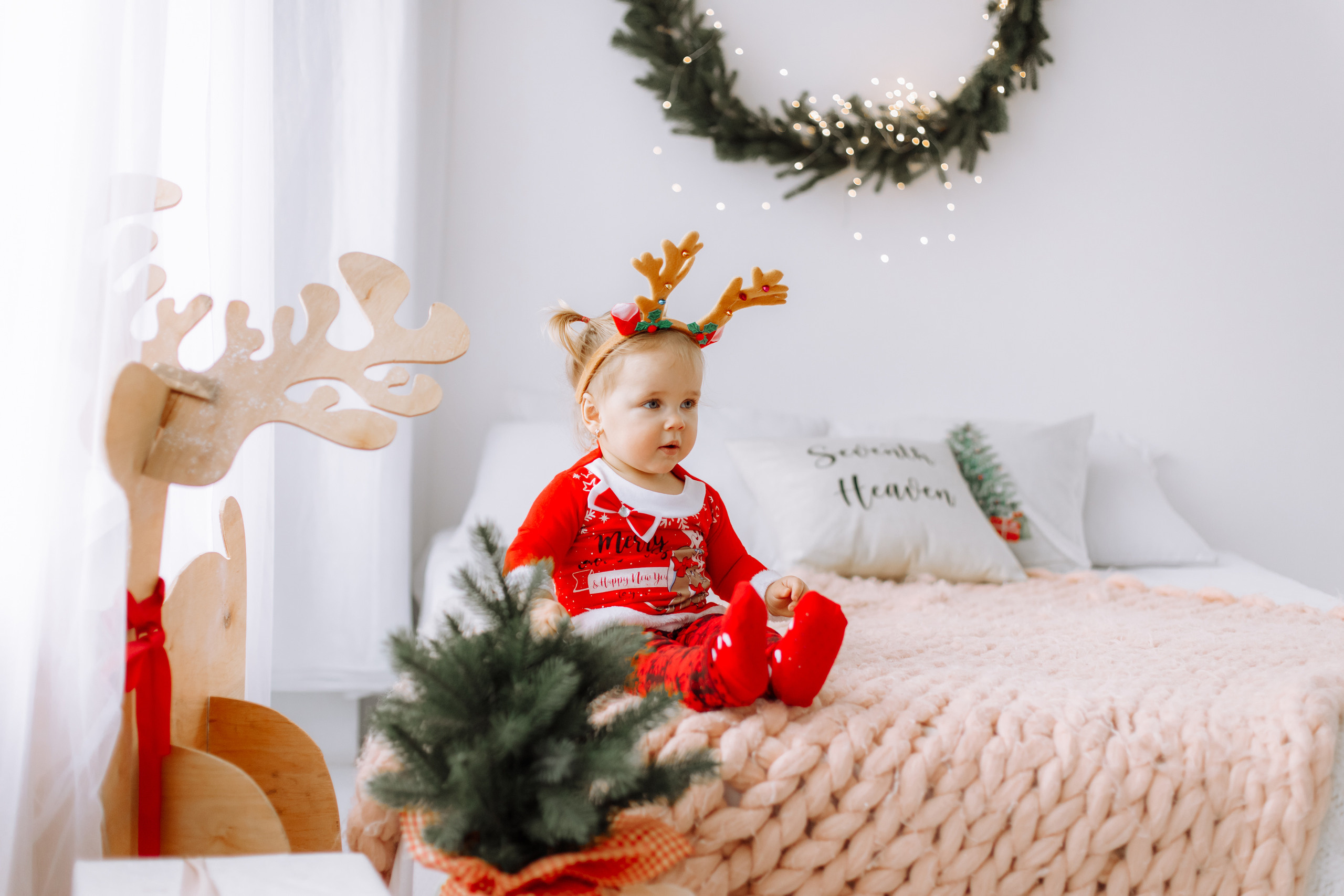 Christmas Story Вікторія, Роман та Вероніка. Фотограф Львів Наталія Рінило