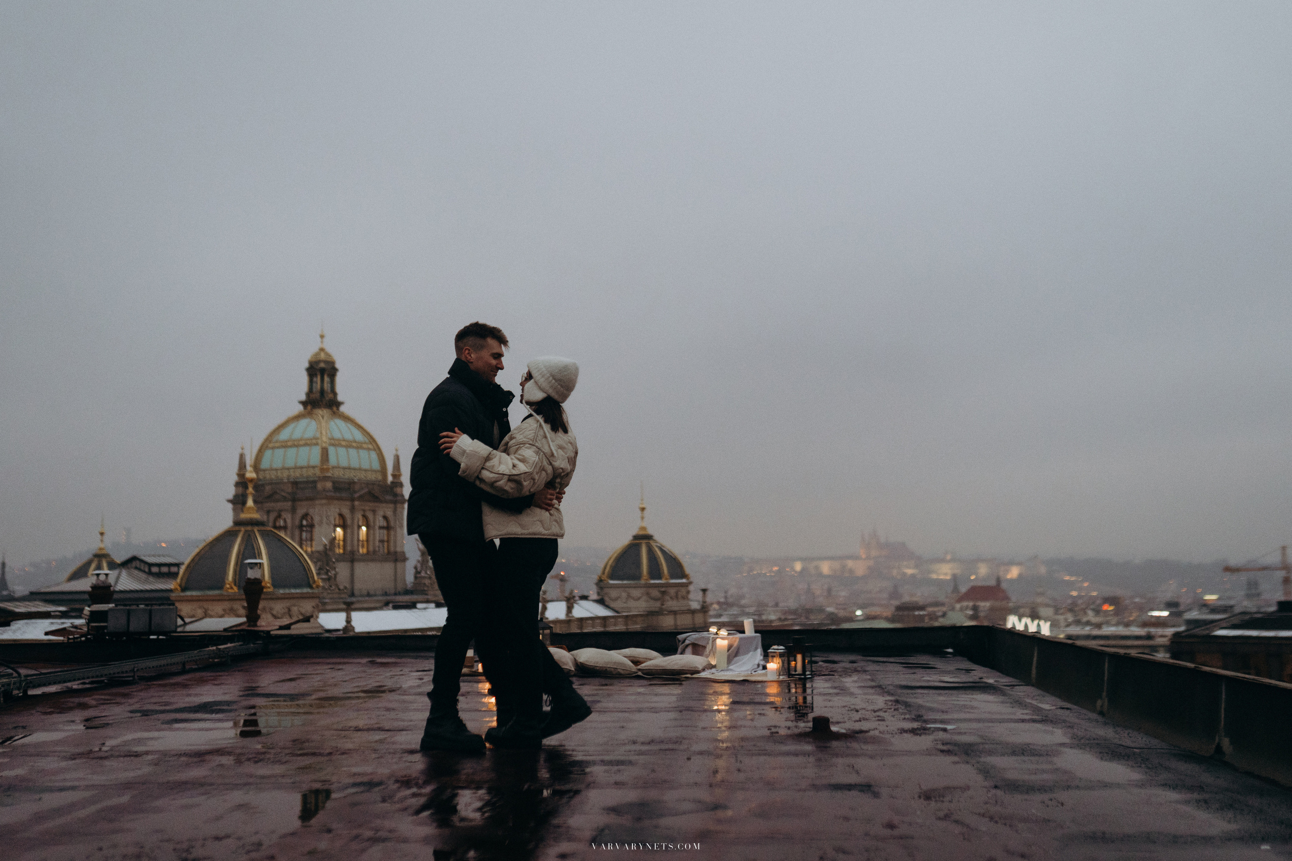 Романтика на высоте: История с видами Праги. Vitalie Varvarynets — свадебный фотограф Прага
