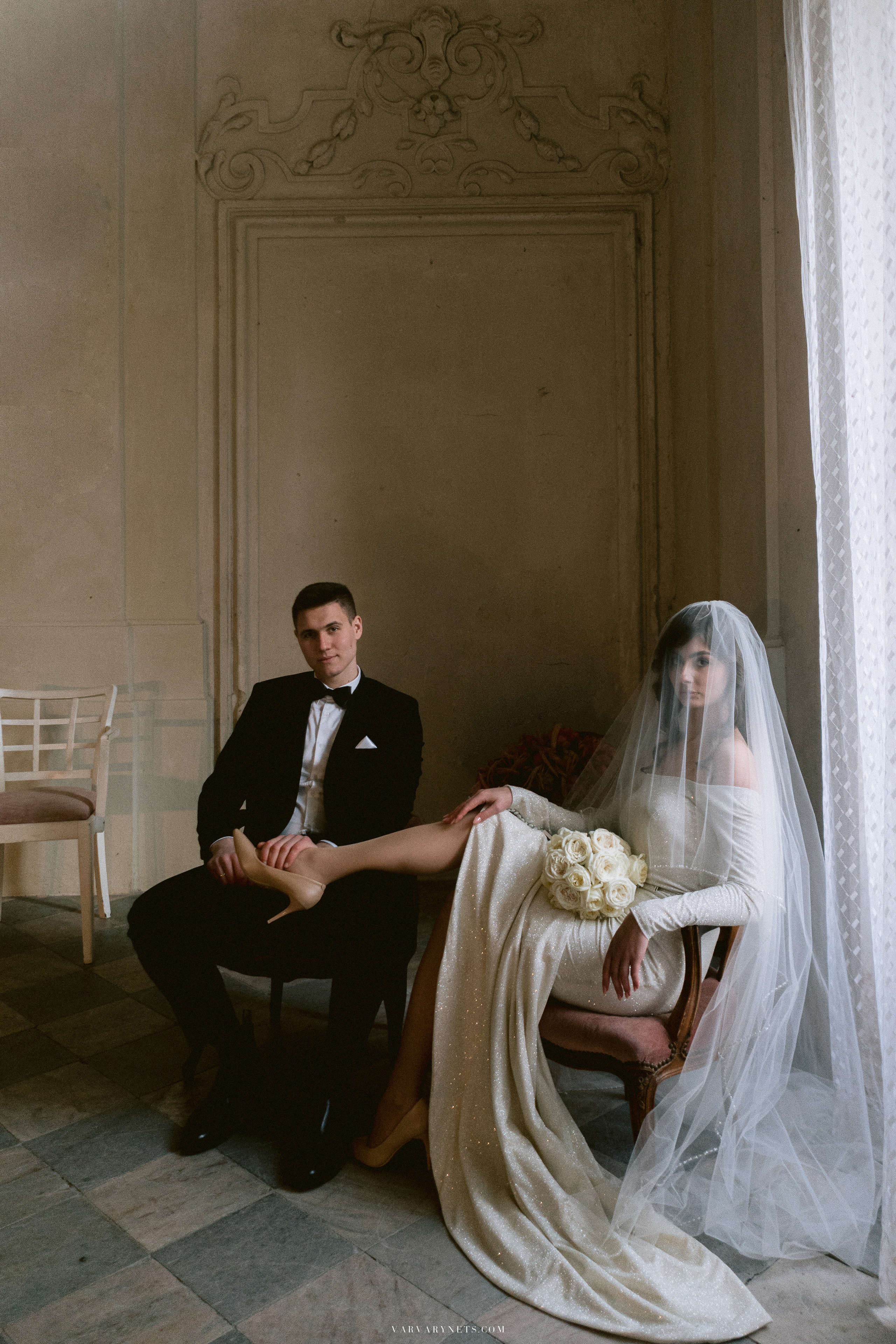 When Hollywood Glamour Met Czech Castle Charms: Natalie and Thomas. Vitalie Varvarynets — Prague Wedding Photographer