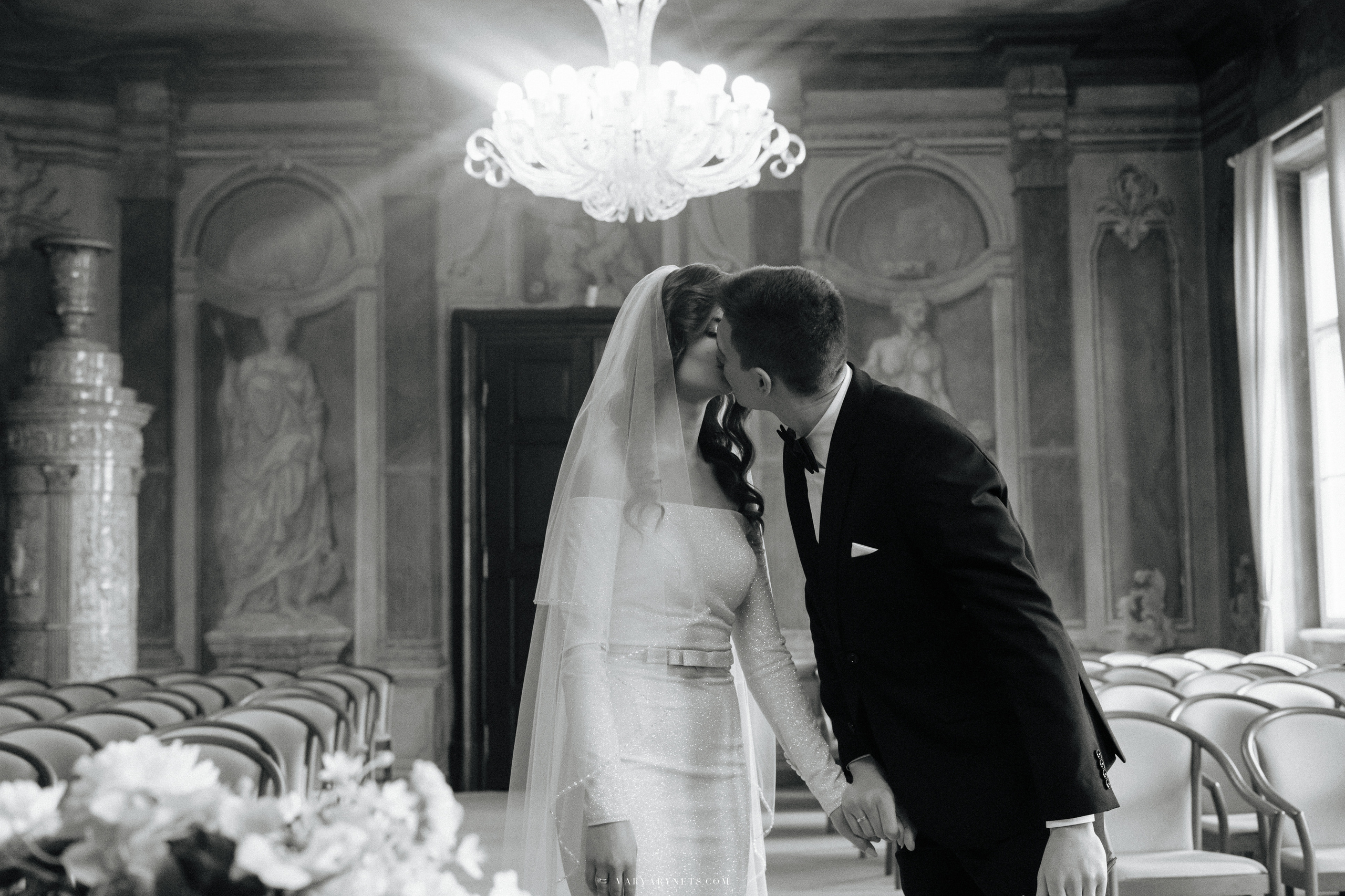 When Hollywood Glamour Met Czech Castle Charms: Natalie and Thomas. Vitalie Varvarynets — Prague Wedding Photographer