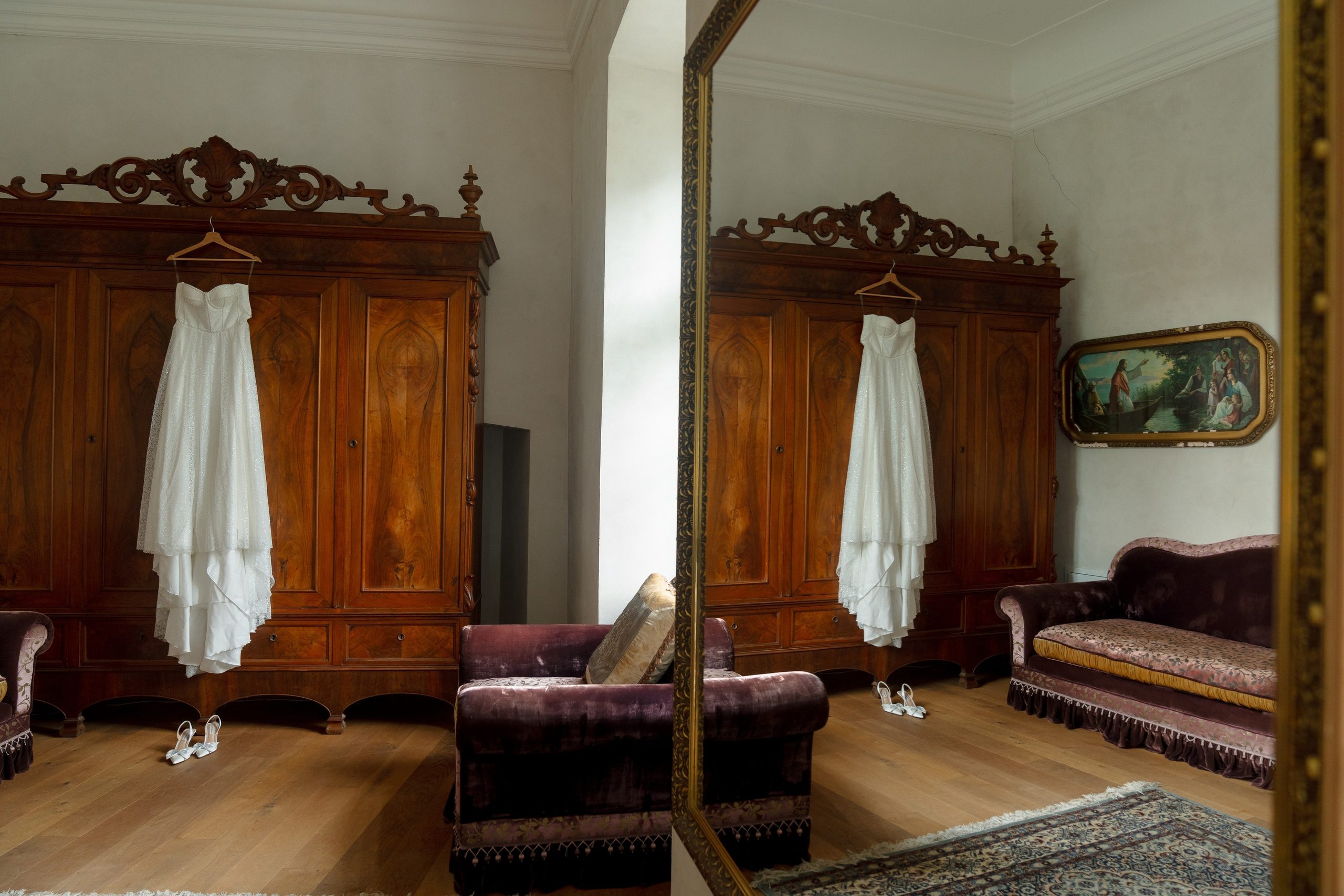 A Romantic Tuscan-Inspired Wedding in Czech Republic. Vitalie Varvarynets - Весільний фотограф Прага