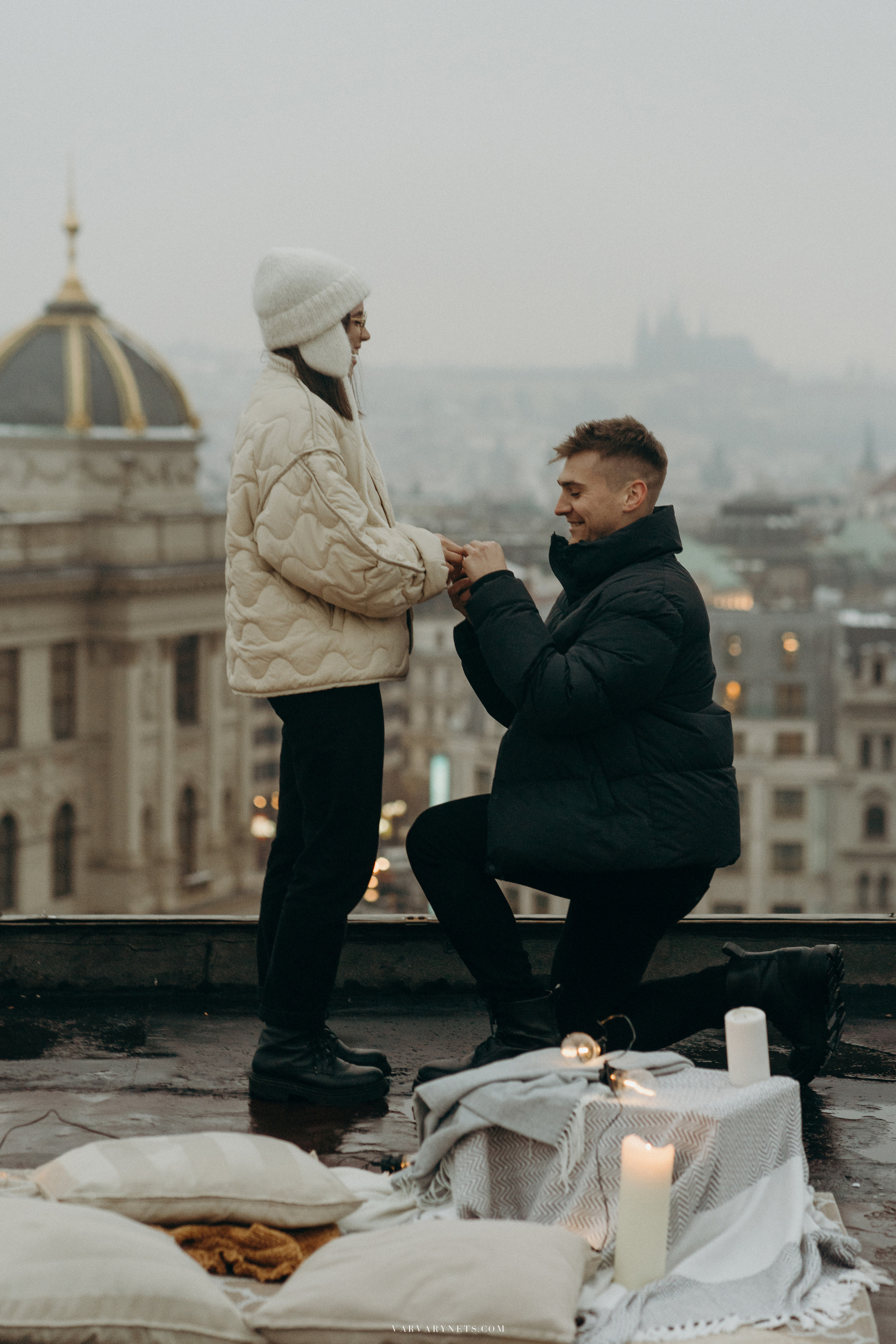 Романтика на высоте: История с видами Праги. Vitalie Varvarynets — свадебный фотограф Прага