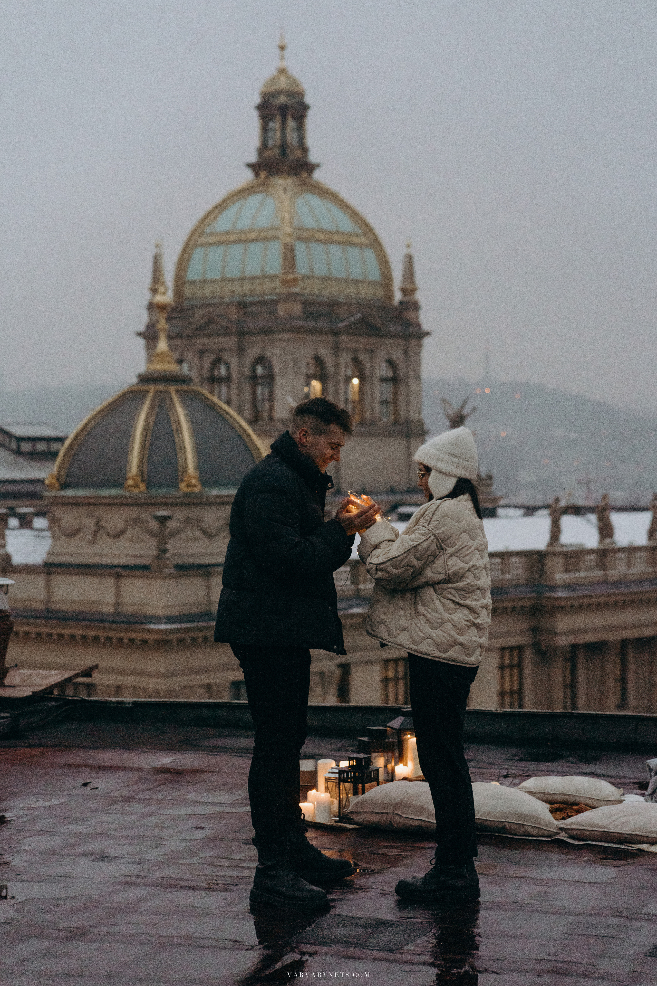 Романтика на высоте: История с видами Праги. Vitalie Varvarynets — свадебный фотограф Прага