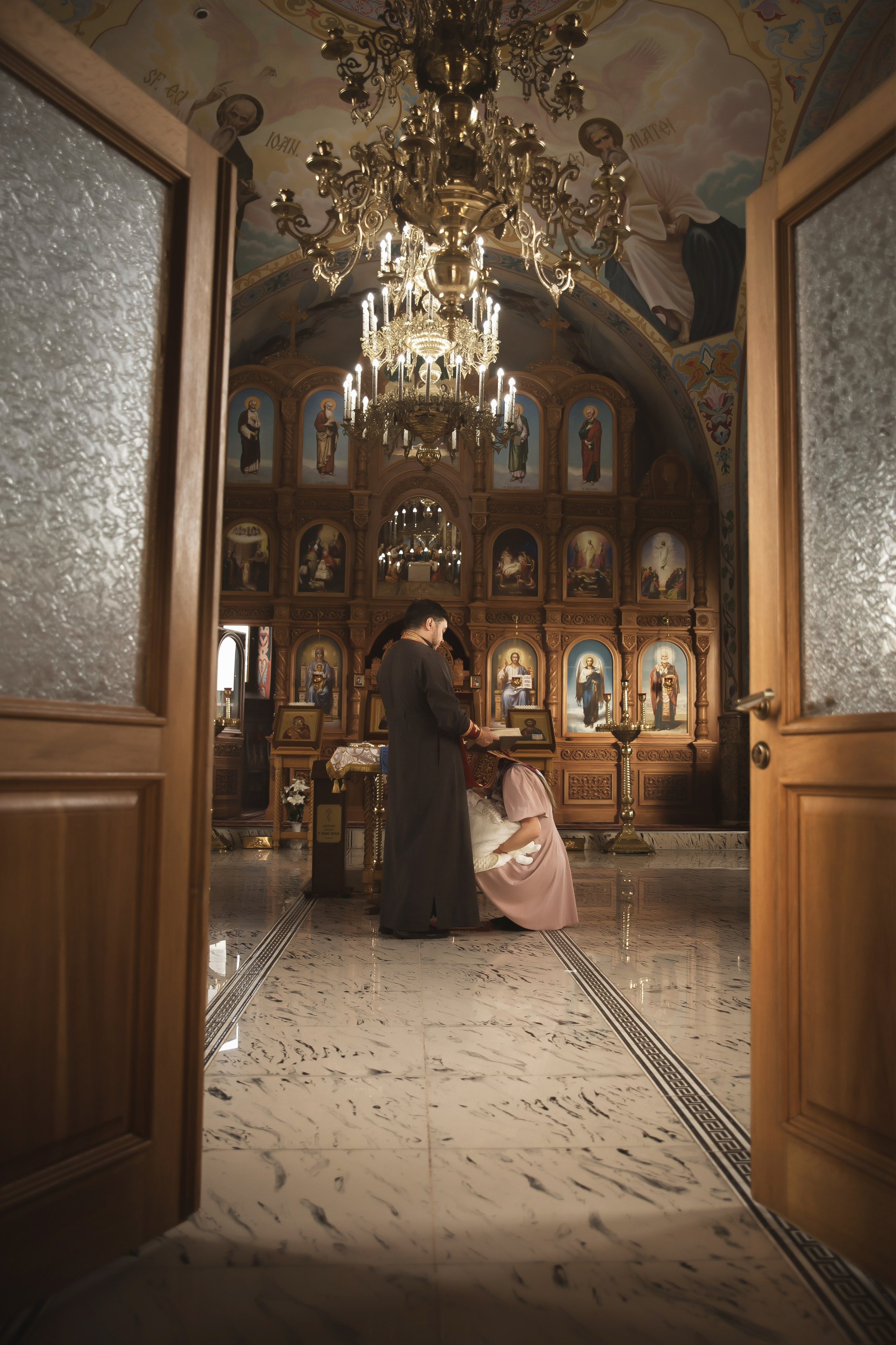 Крещение Александры. Фото видео в молдове