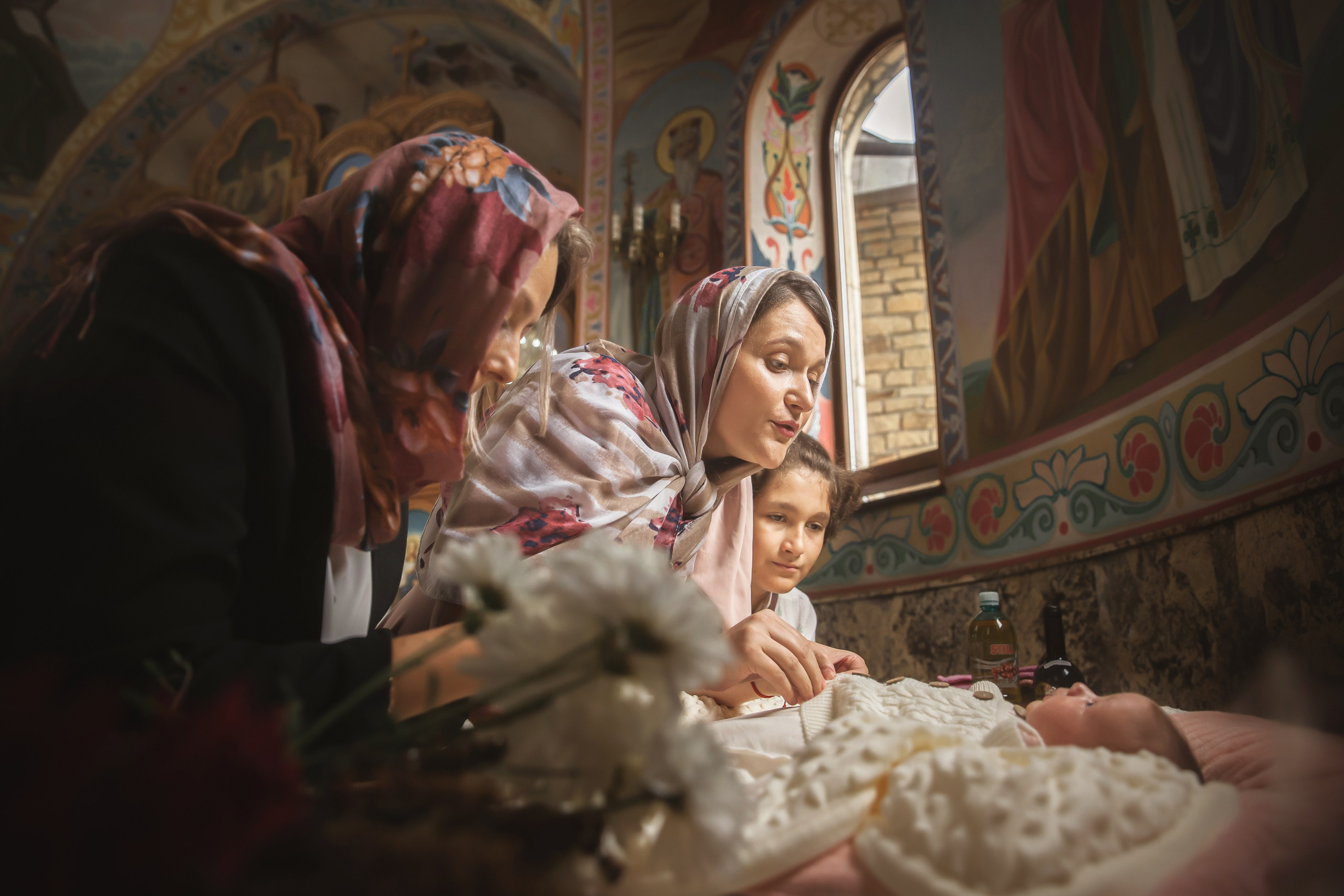 Крещение Александры. Фото видео в молдове