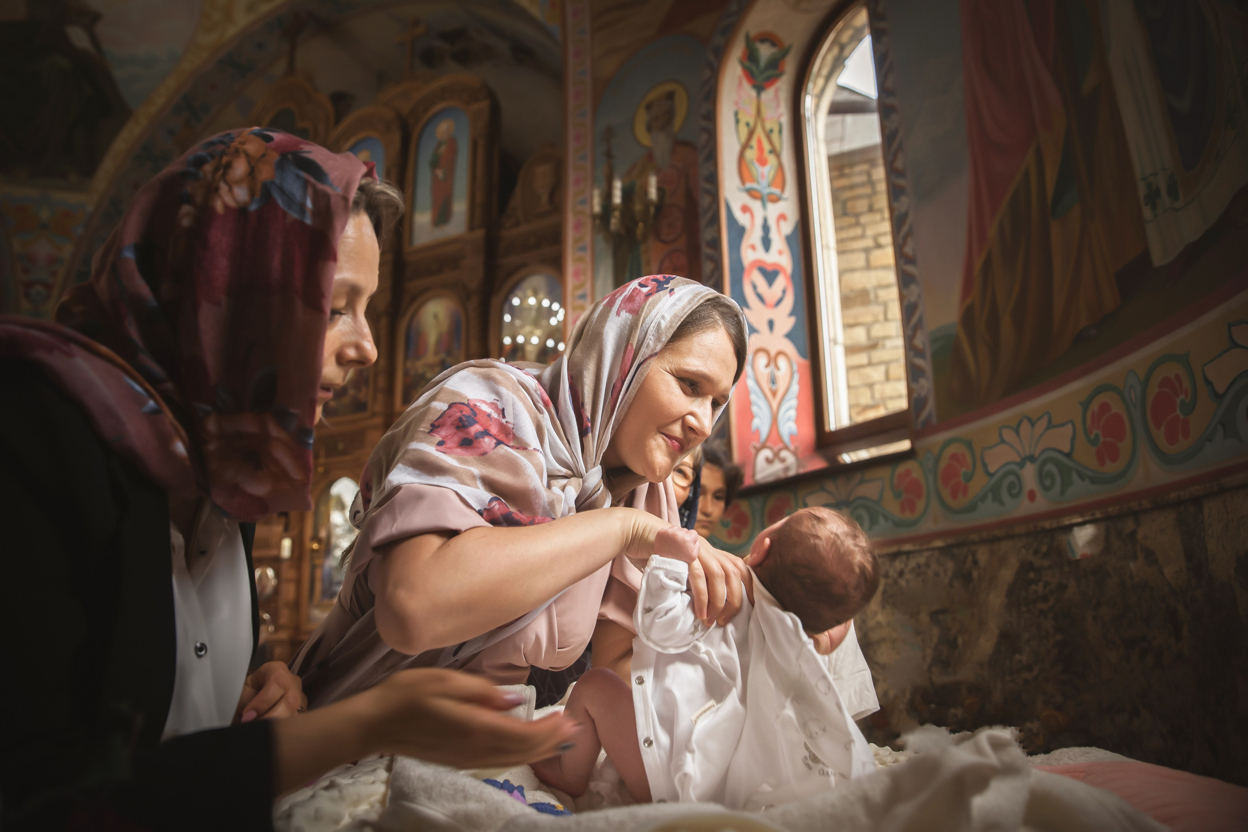 Крещение Александры. Фото видео в молдове