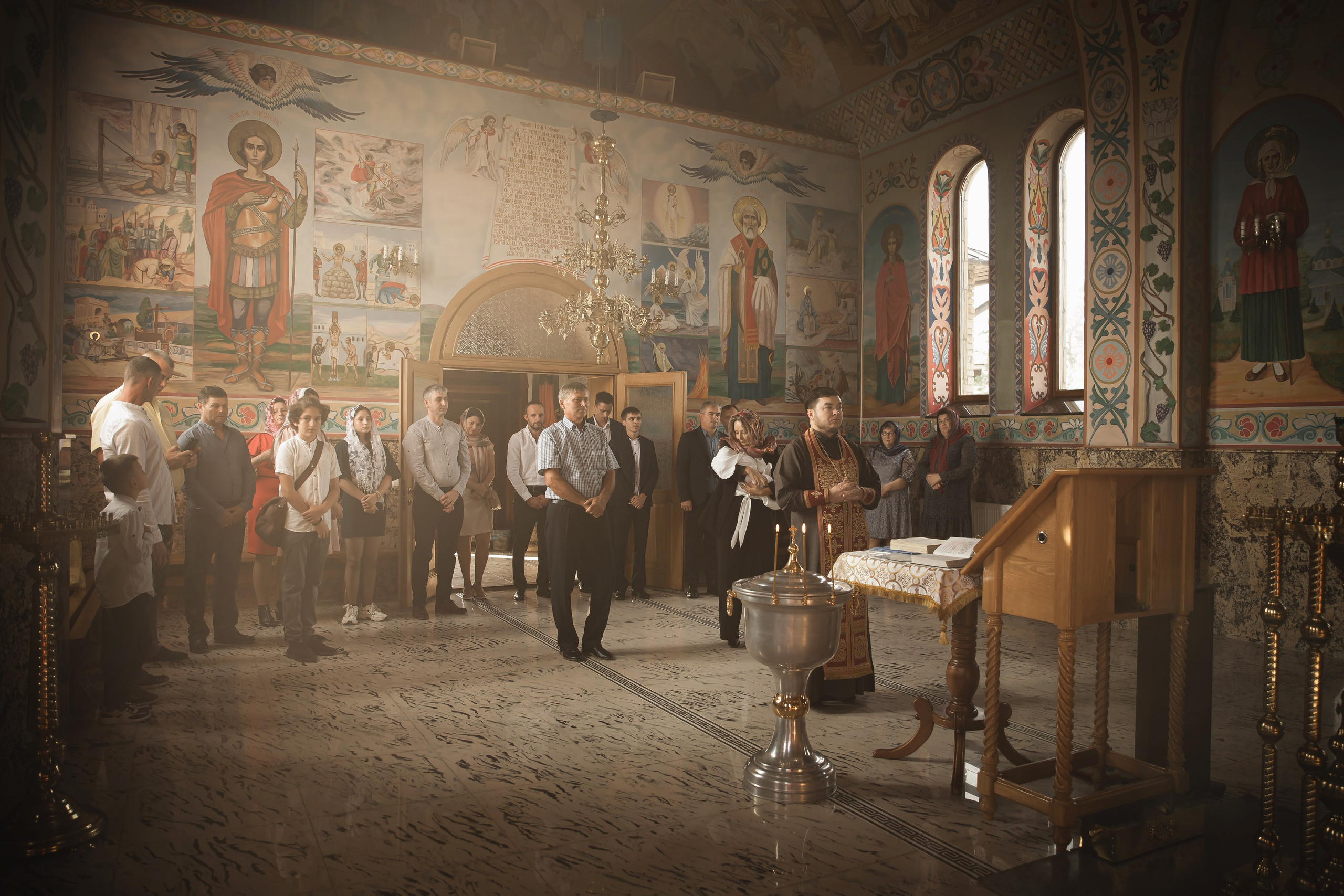 Крещение Александры. Фото видео в молдове