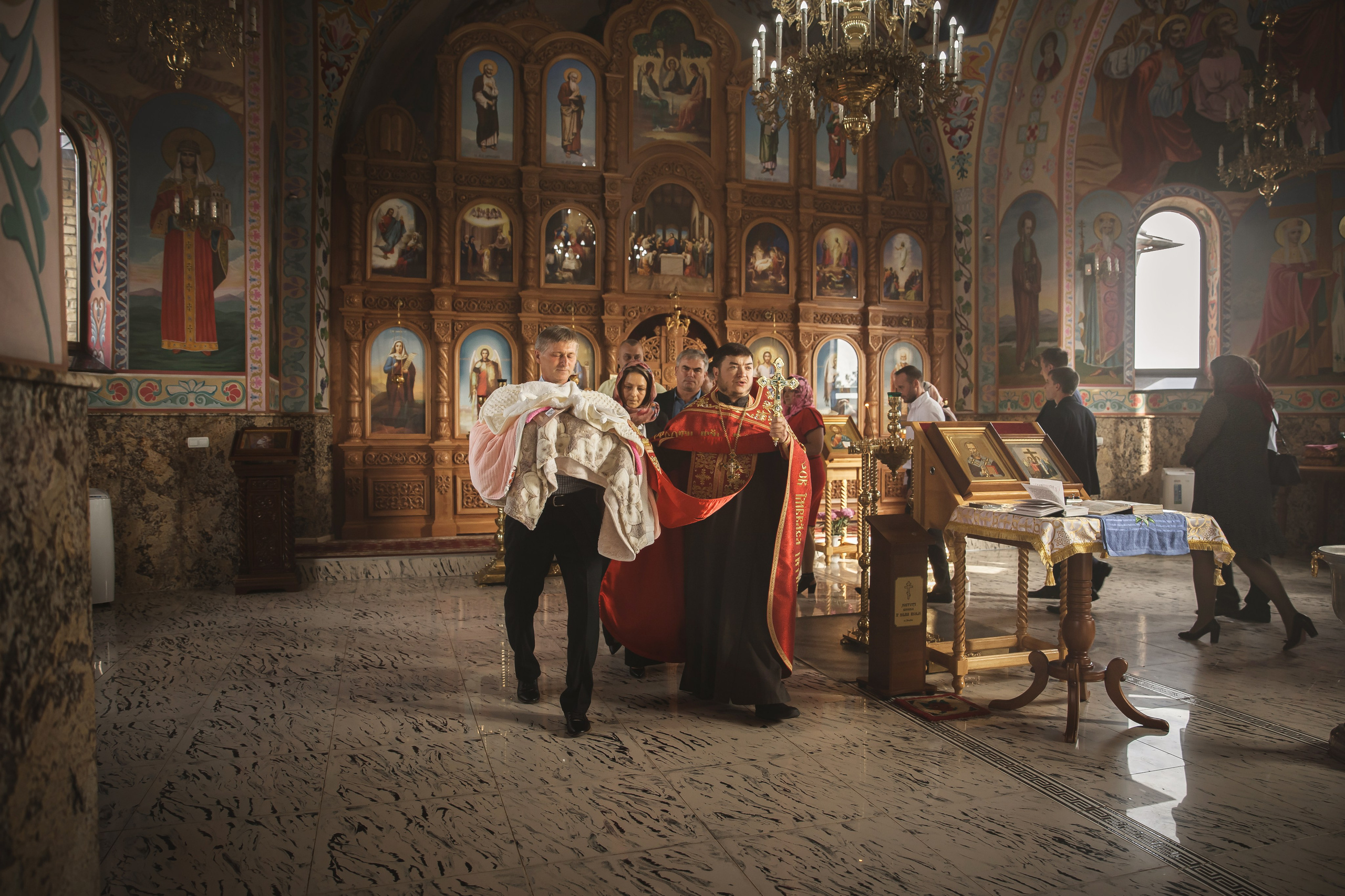 Крещение Александры. Фото видео в молдове