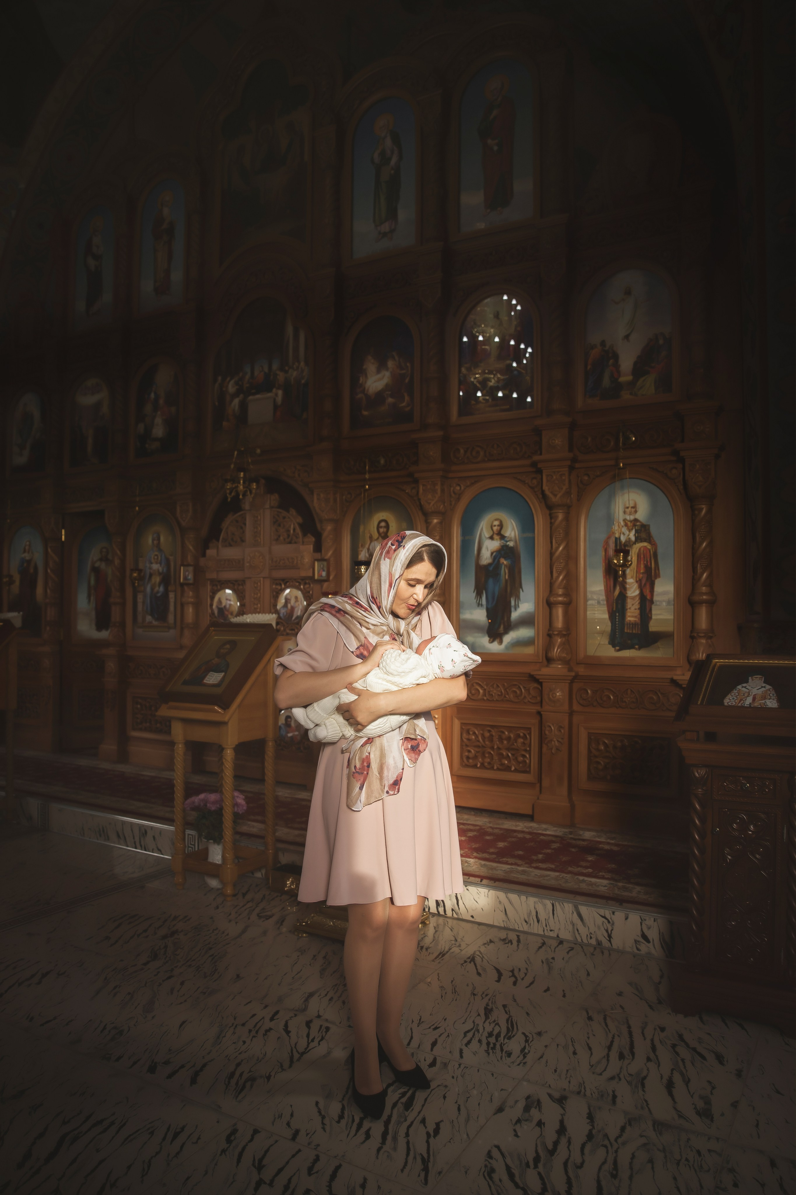 Крещение Александры. Фото видео в молдове