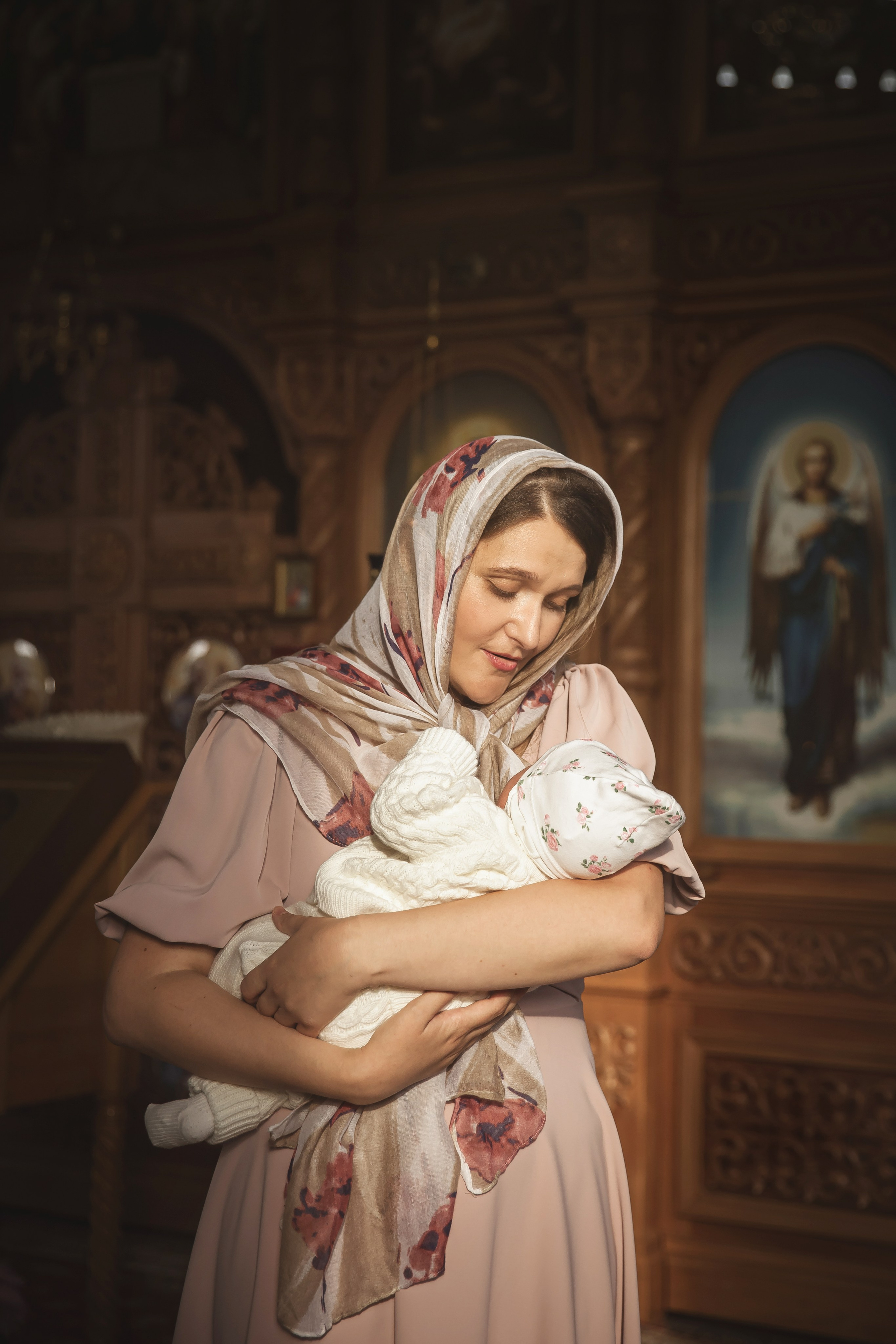 Крещение Александры. Фото видео в молдове