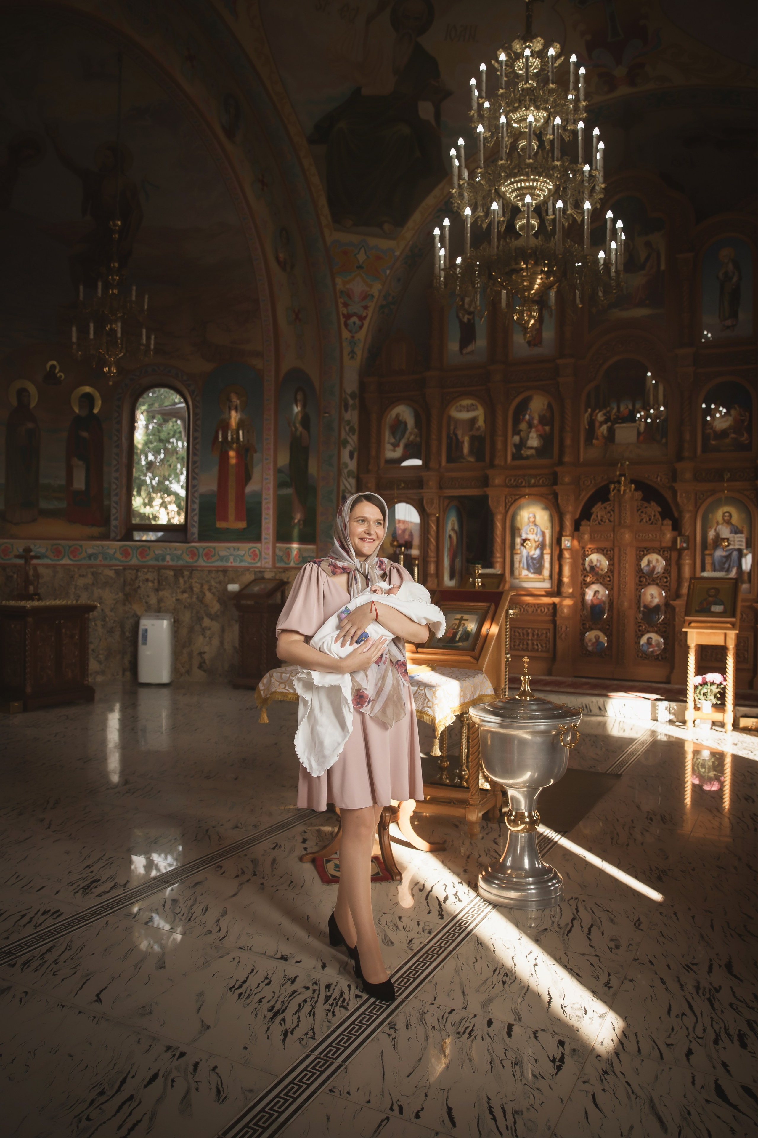 Крещение Александры. Фото видео в молдове