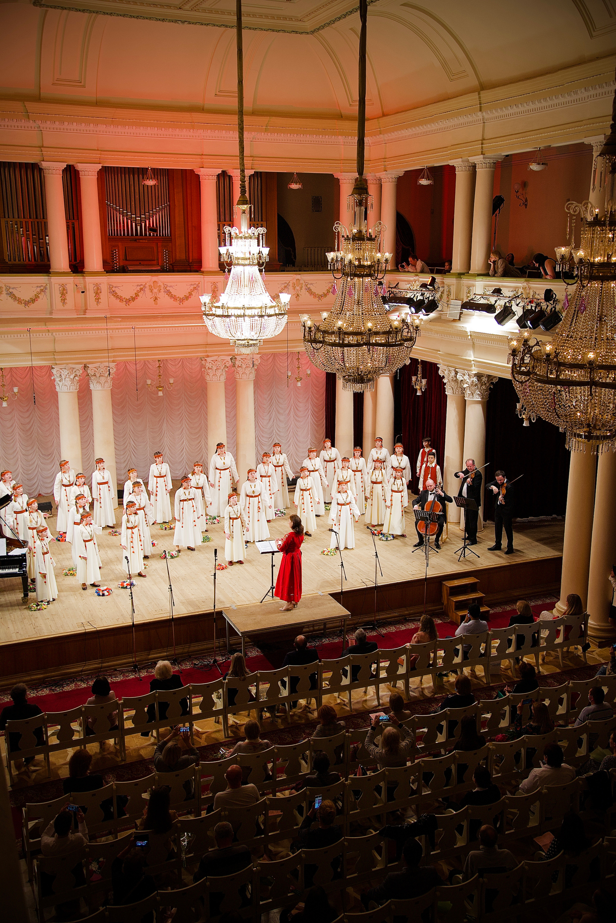 Національна філармонія України. Виступ дитячого хору «Ластівка». Фотограф Марія Якимичева