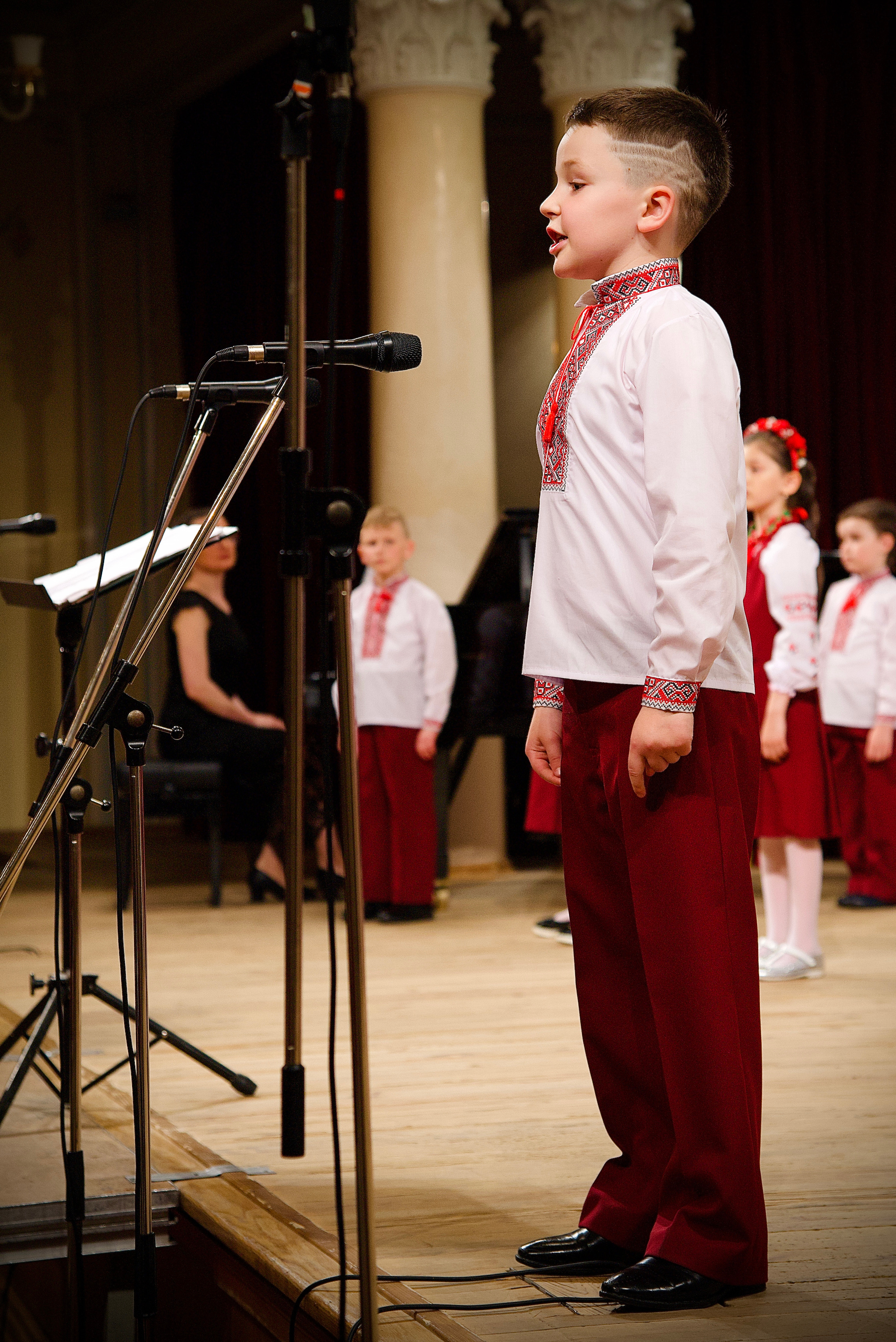 Національна філармонія України. Виступ дитячого хору «Ластівка». Фотограф Марія Якимичева