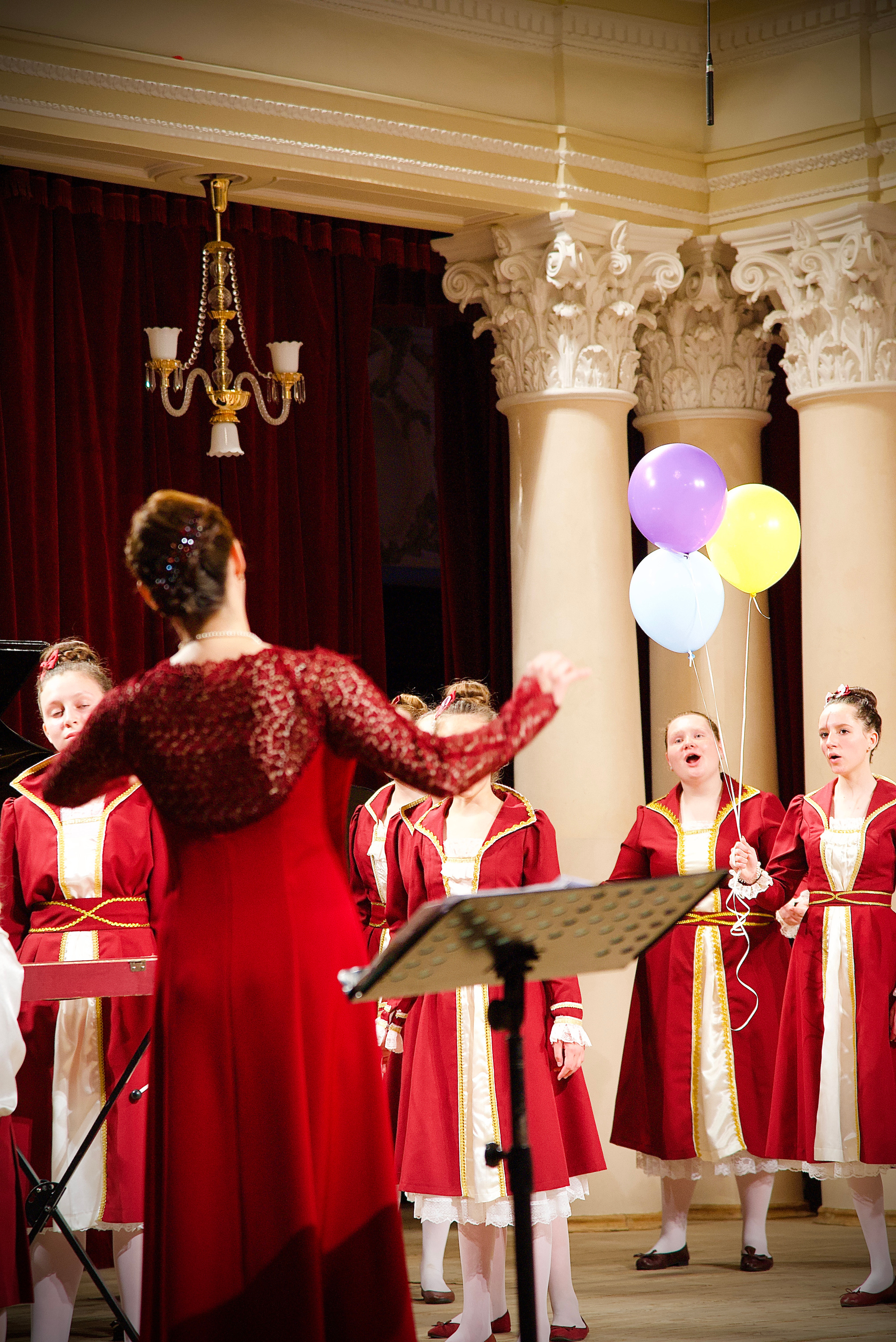 Національна філармонія України. Виступ дитячого хору «Ластівка». Фотограф Марія Якимичева