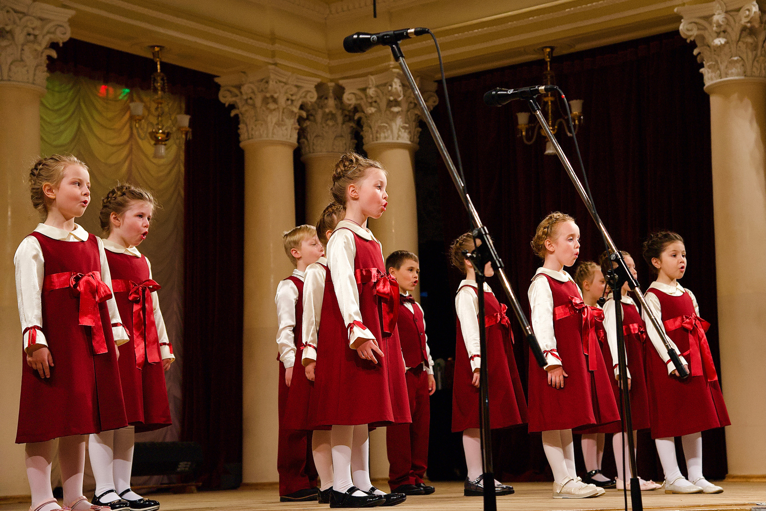 Національна філармонія України. Виступ дитячого хору «Ластівка». Фотограф Марія Якимичева