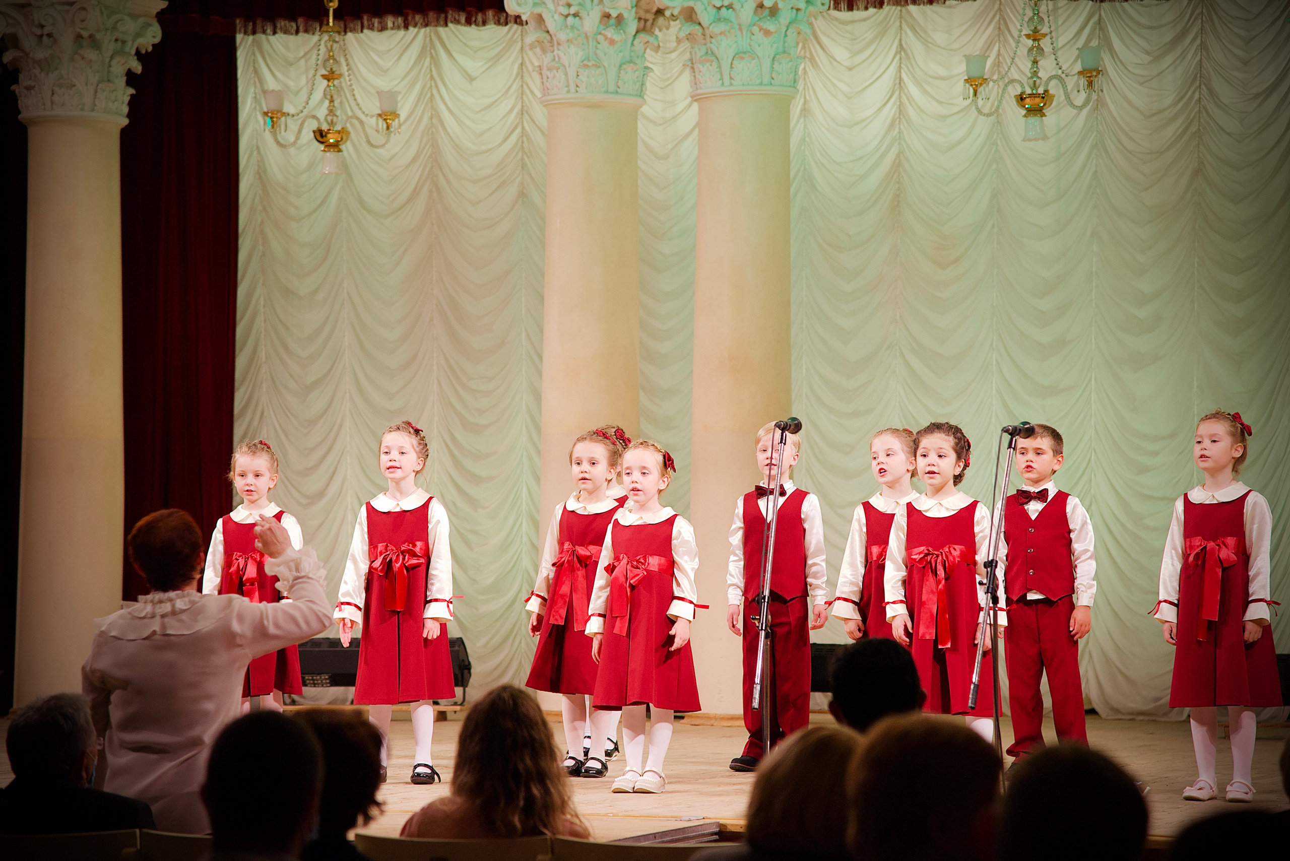 Національна філармонія України. Виступ дитячого хору «Ластівка». Фотограф Марія Якимичева