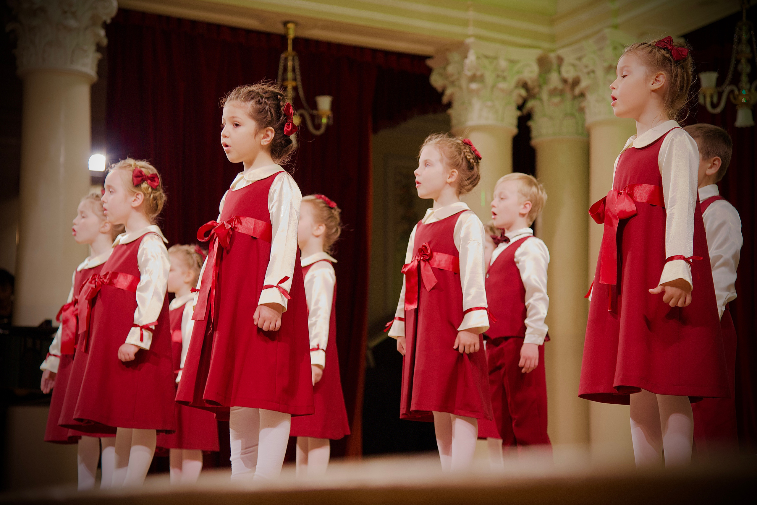 Національна філармонія України. Виступ дитячого хору «Ластівка». Фотограф Марія Якимичева
